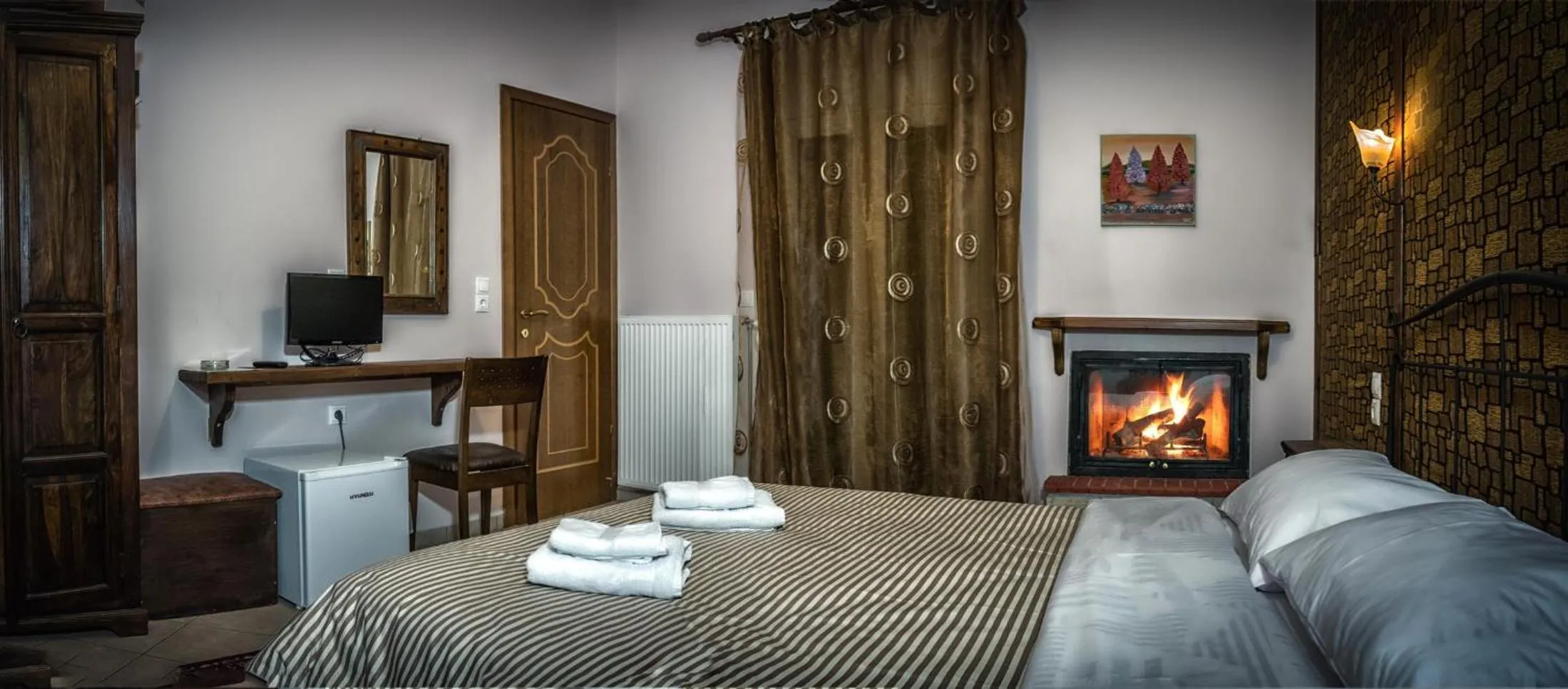 Bed in Xenonas Sta Tzakia