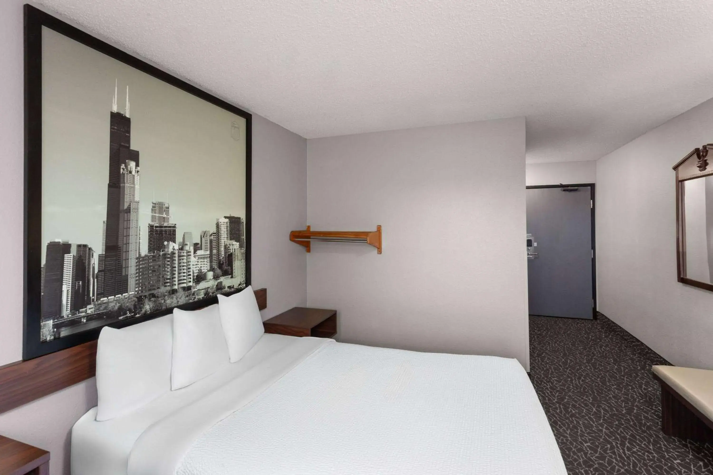 Photo of the whole room, Bed in Super 8 by Wyndham Romeoville Bolingbrook Photo of the whole room, Bed in Super 8 by Wyndham Romeoville Bolingbrook