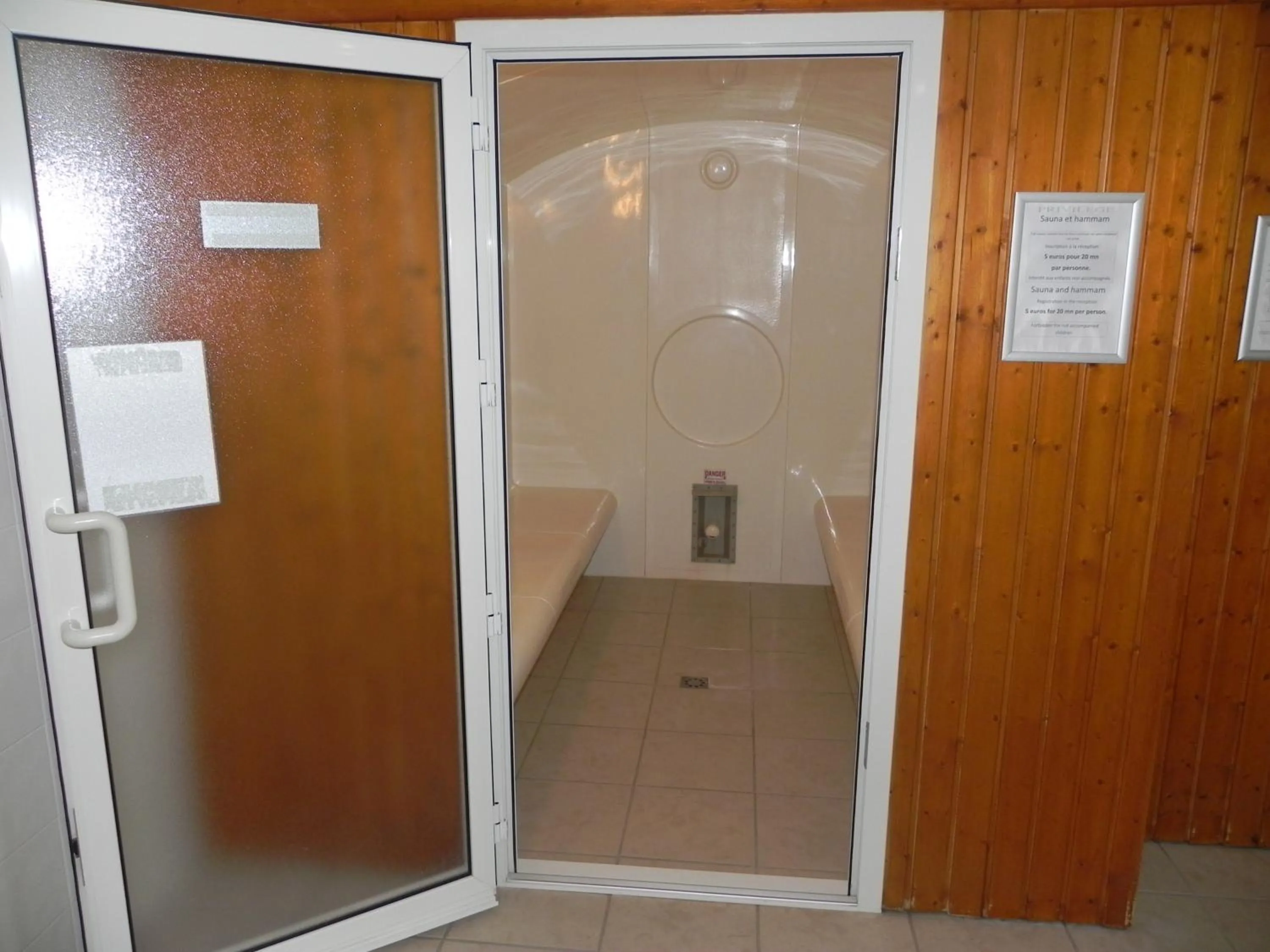 Steam room in Lagrange Vacances Les Valmonts de Val Cenis
