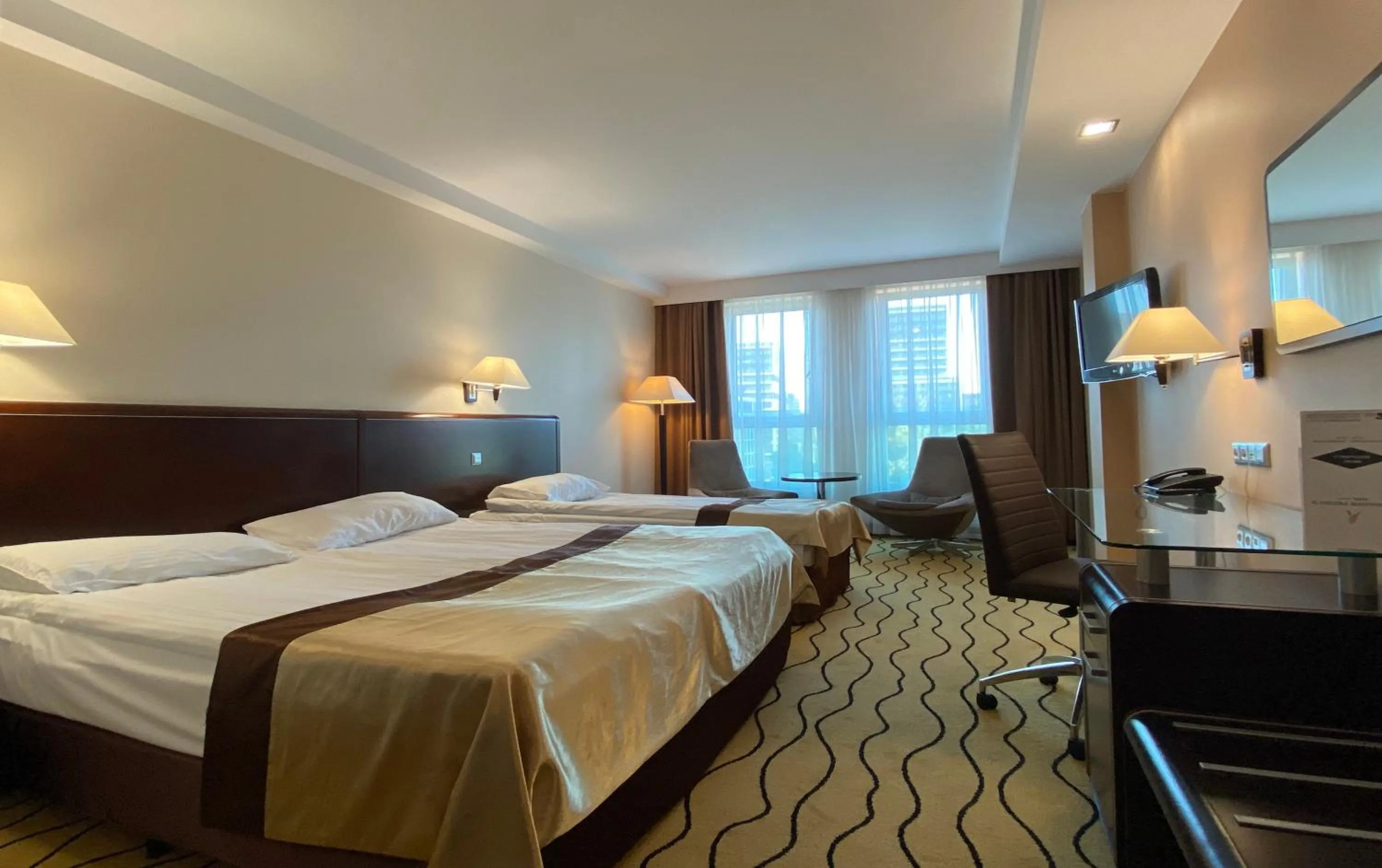 Photo of the whole room, Bed in Ambasador Centrum