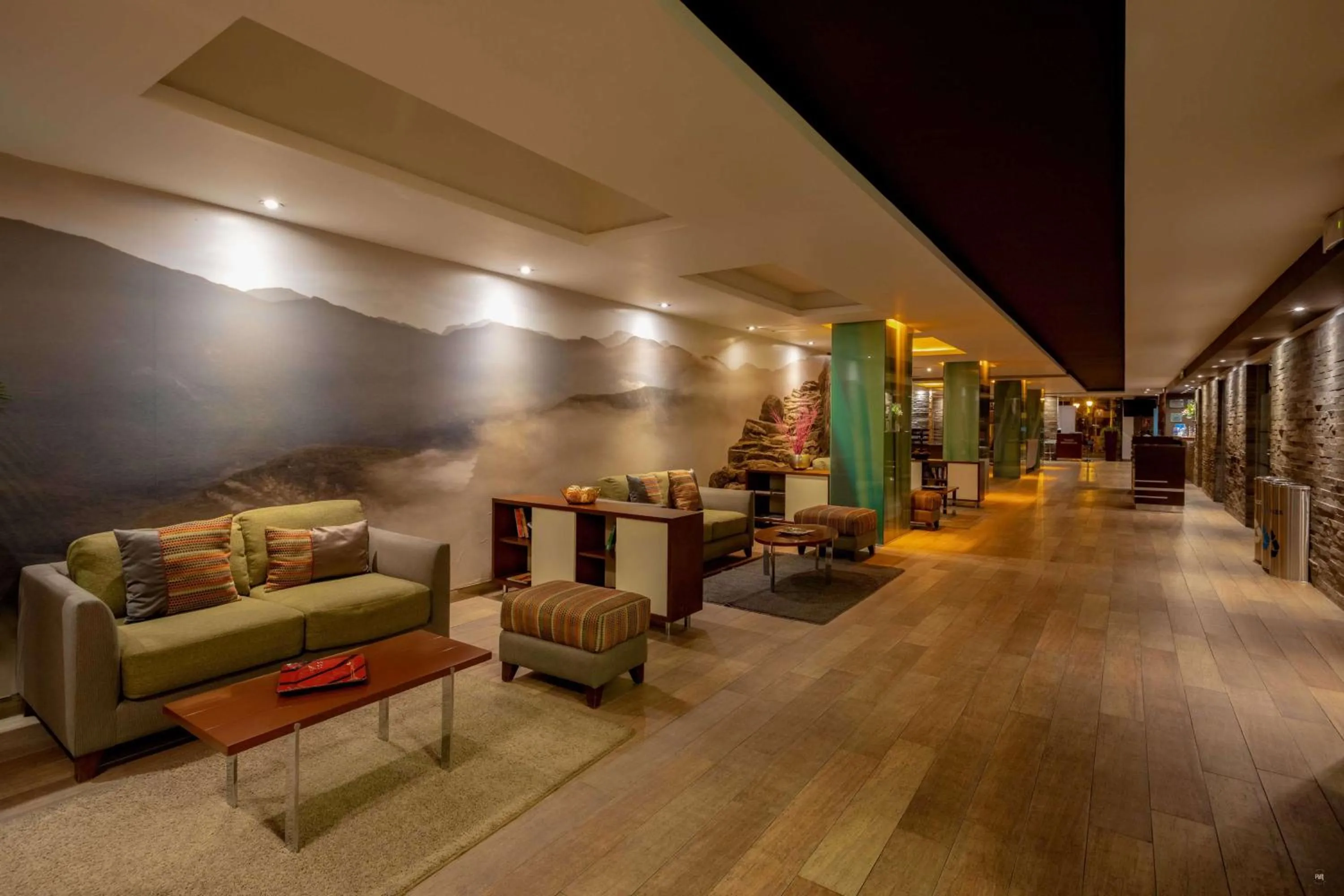 Lobby or reception in Sonesta Hotel Cusco