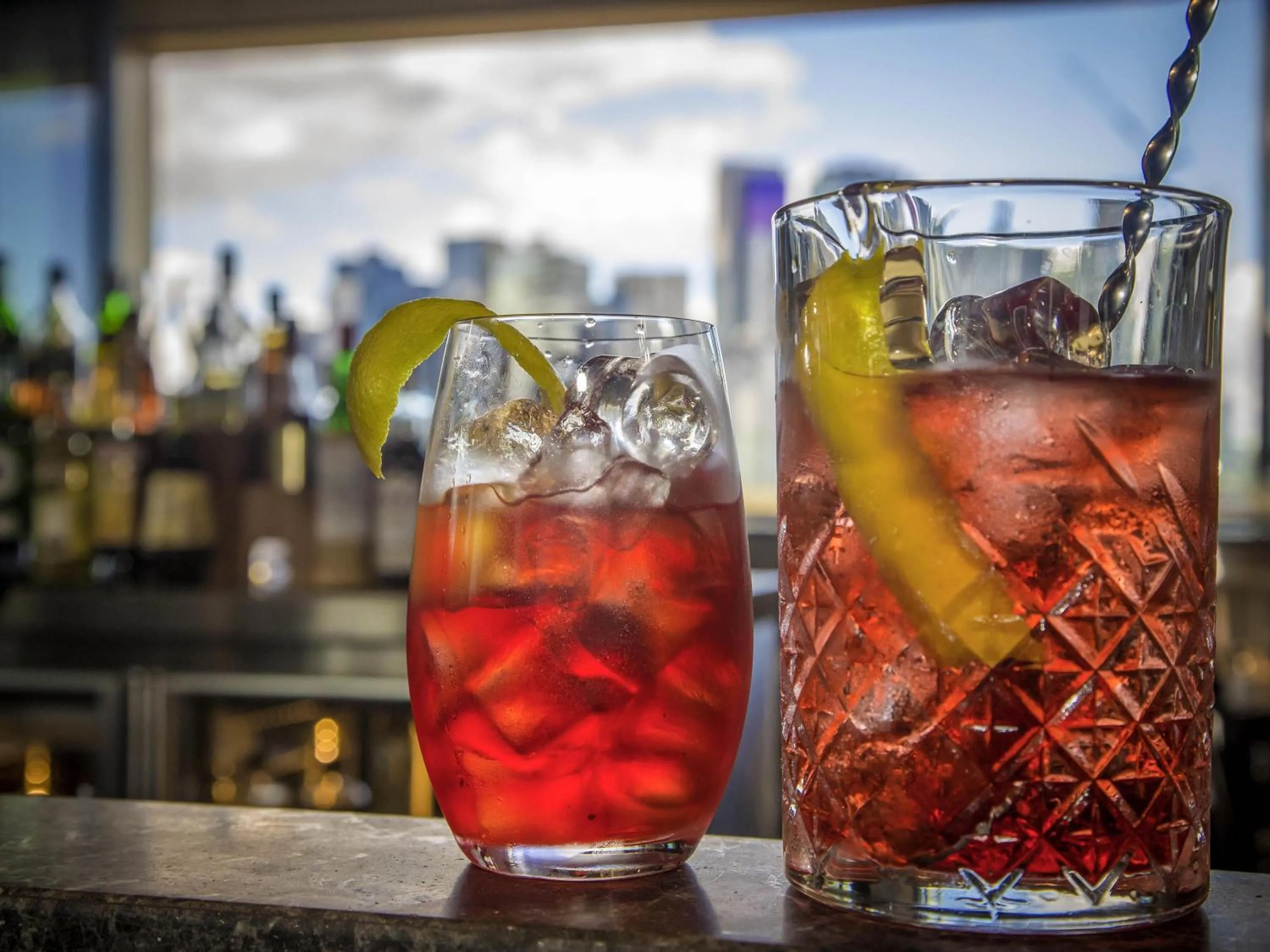 Lounge or bar in Novotel Melbourne South Wharf