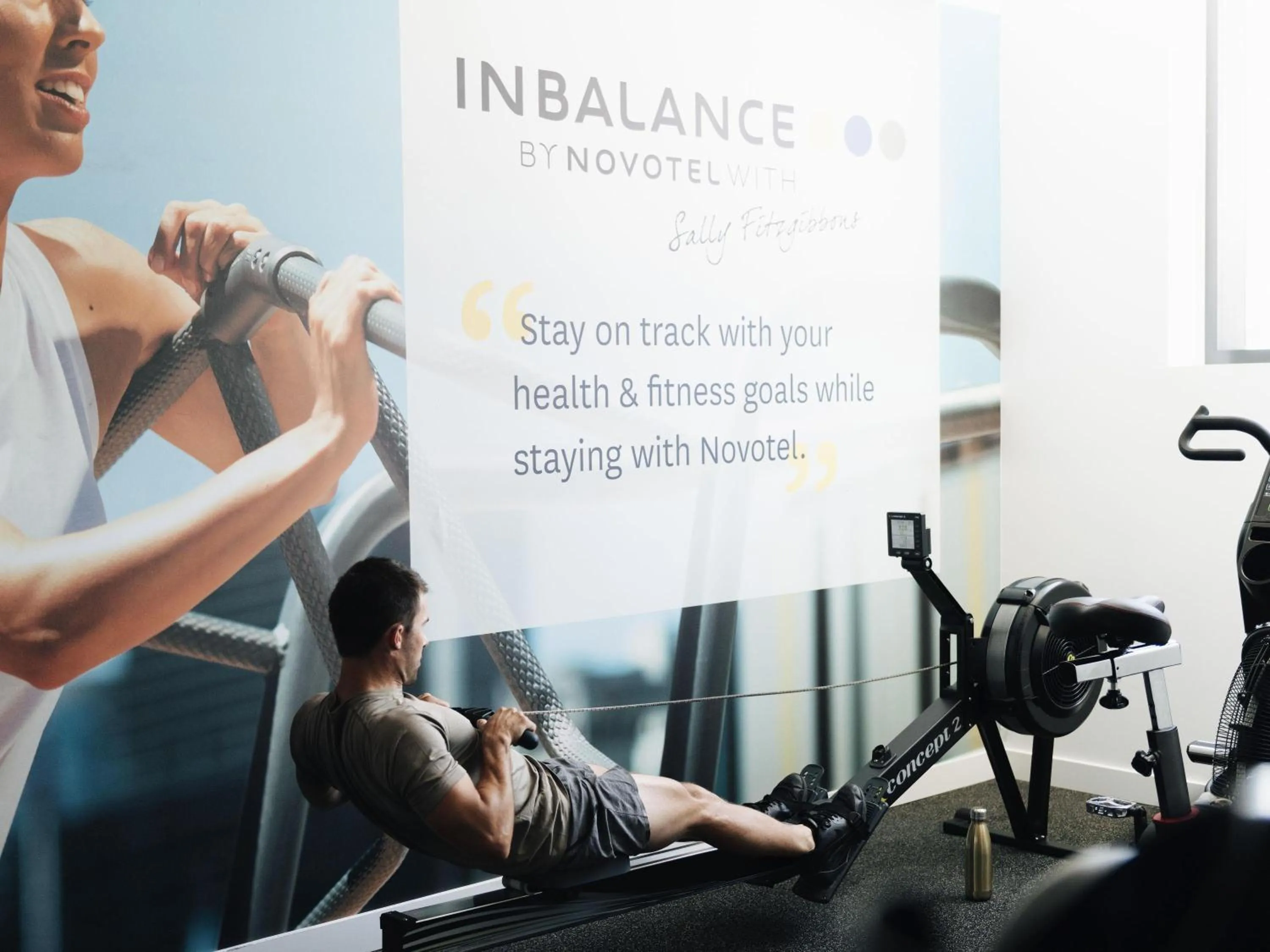 Fitness centre/facilities in Novotel Melbourne South Wharf