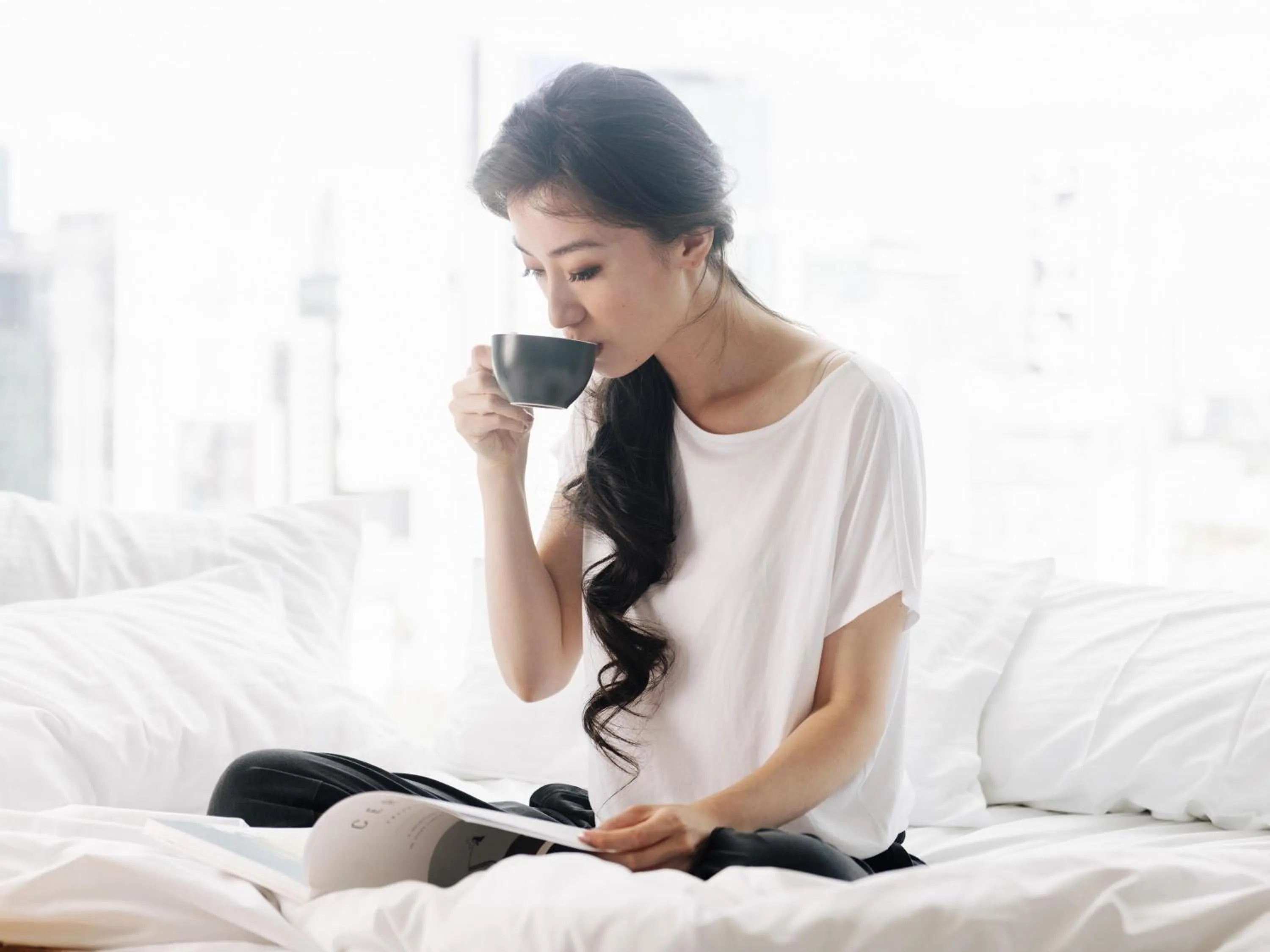Bedroom in Novotel Melbourne South Wharf