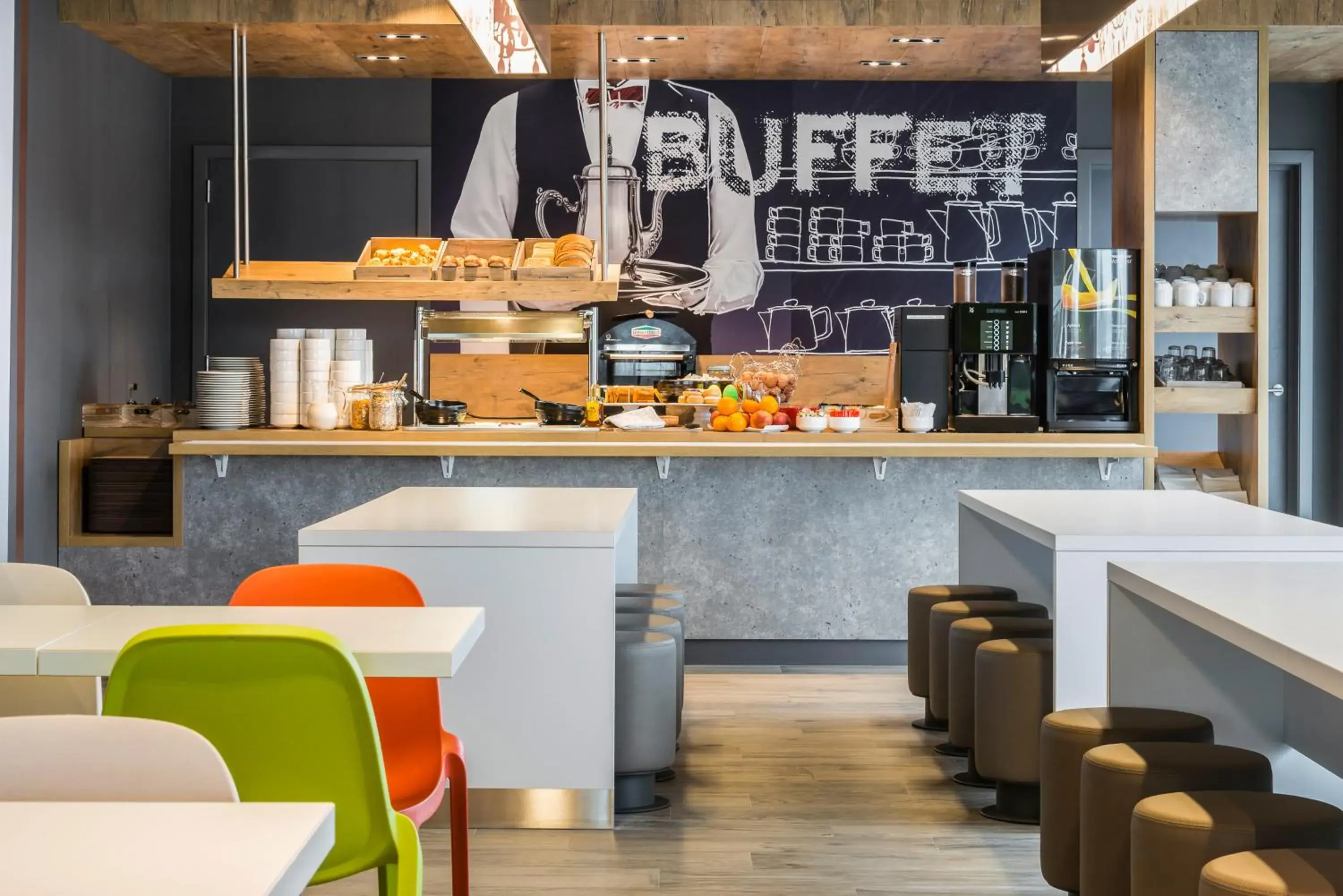 Breakfast in ibis budget Brugge Jabbeke Breakfast in ibis budget Brugge Jabbeke