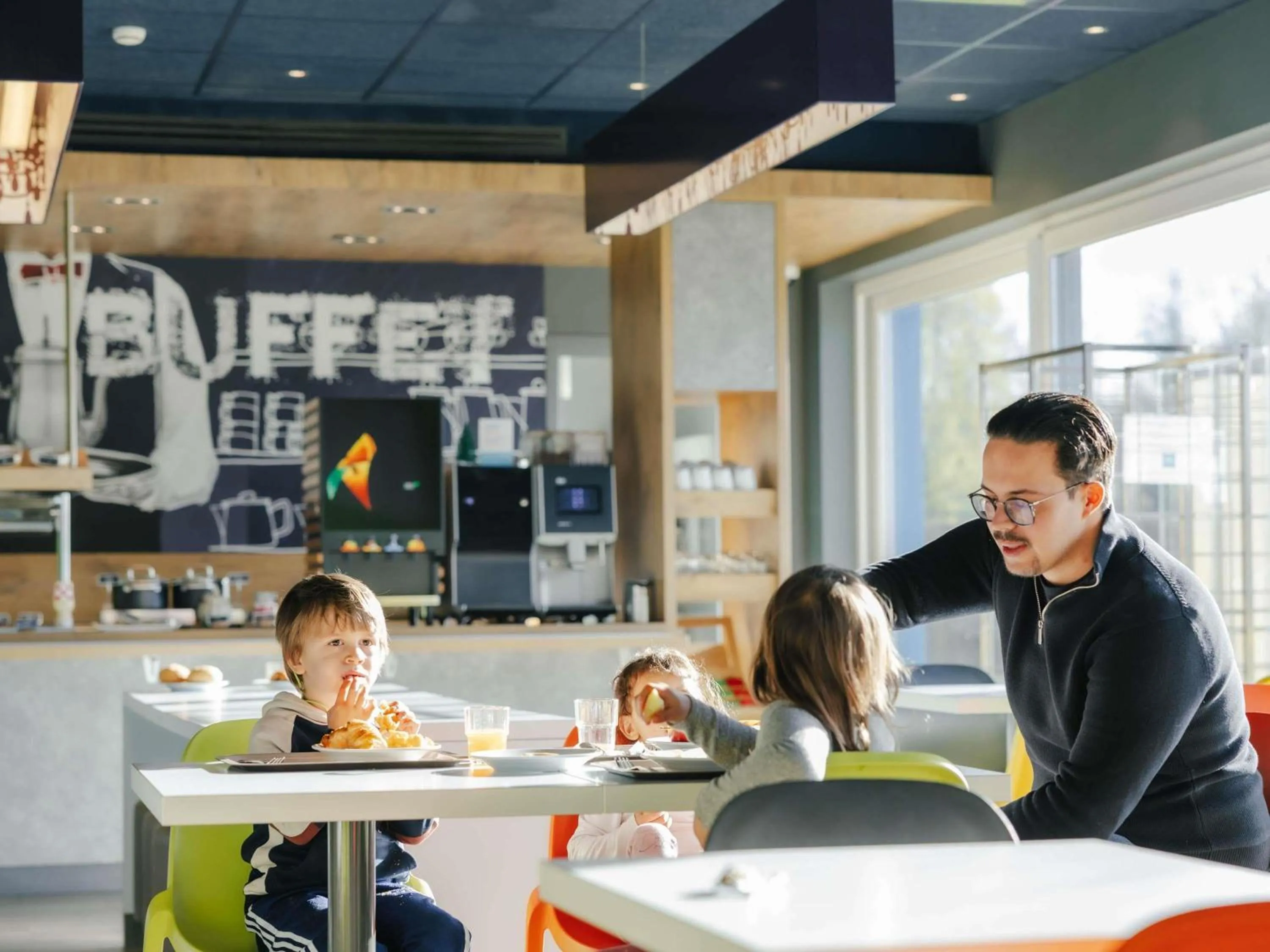 Breakfast in ibis budget Brugge Jabbeke