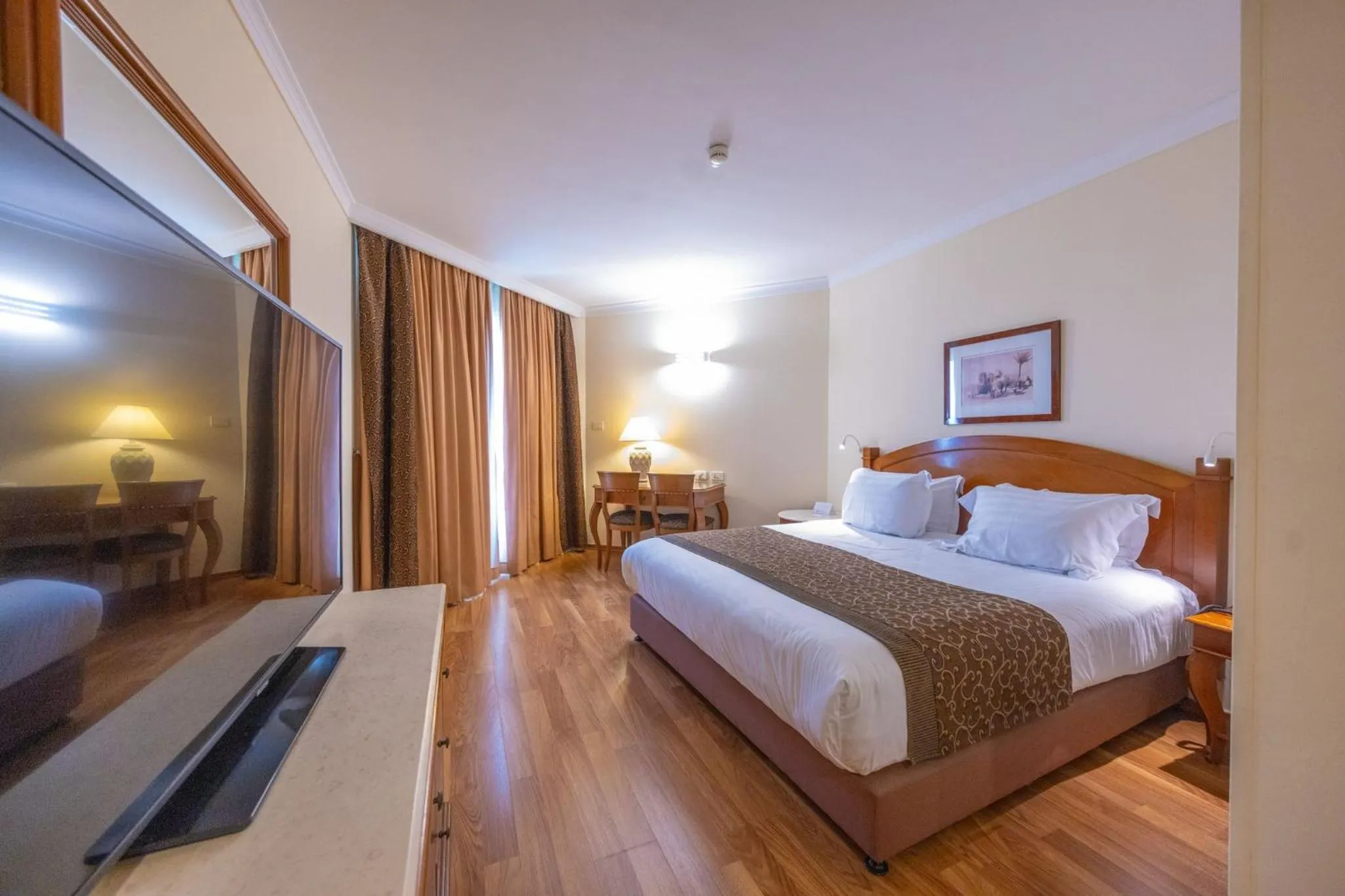 Bed in Crowne Plaza Haifa by IHG