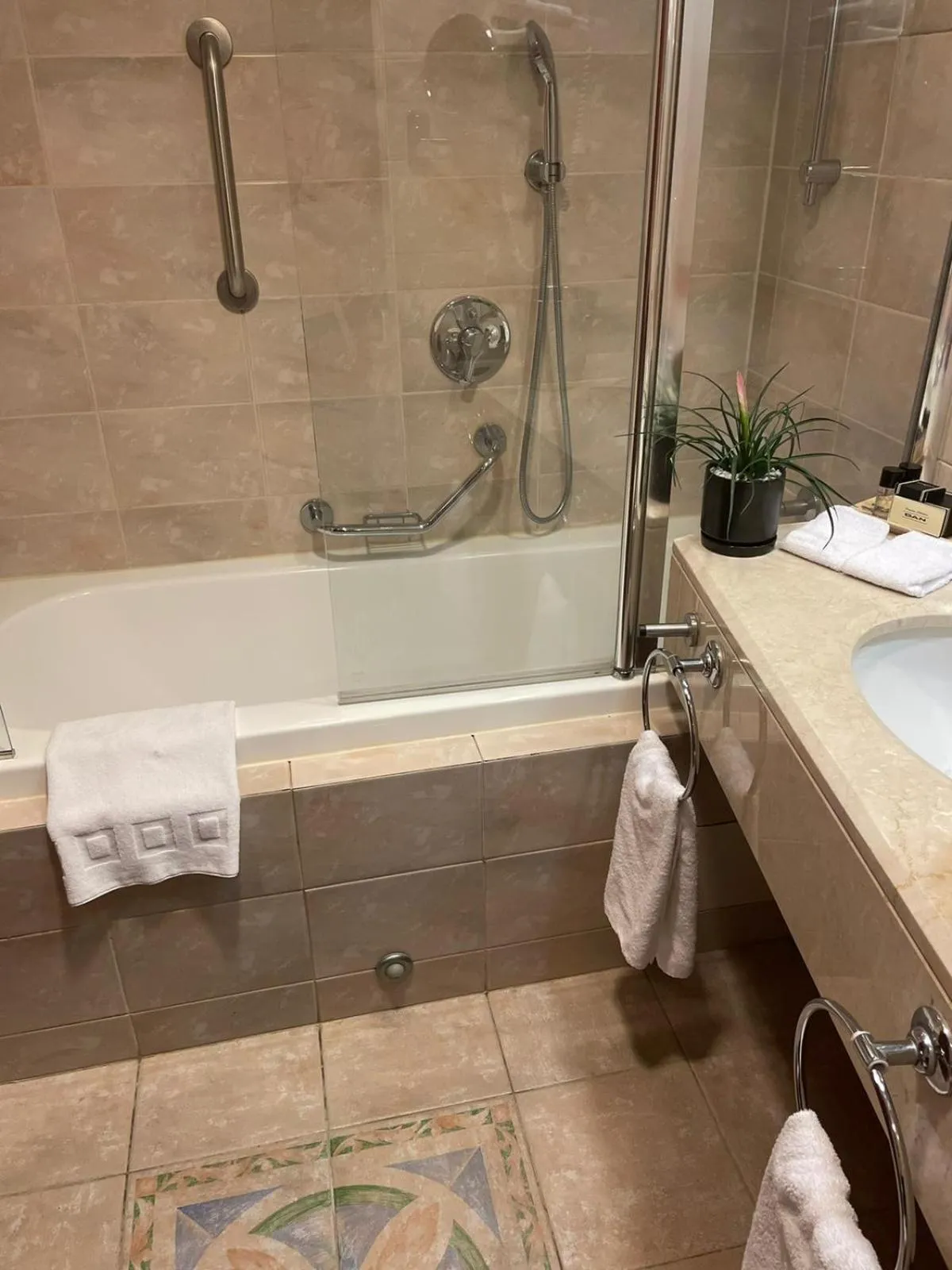 Bathroom in Crowne Plaza Haifa by IHG