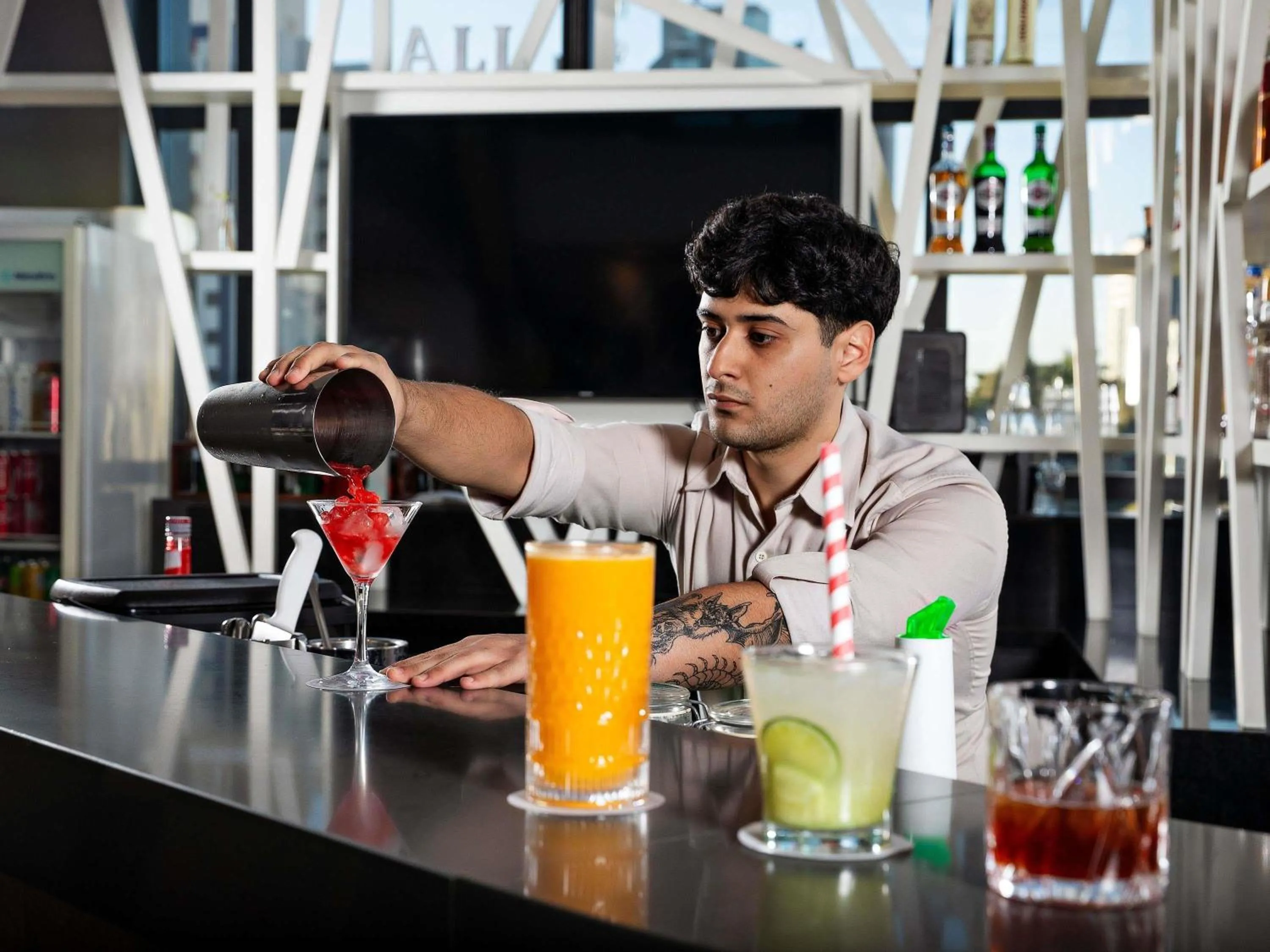 Lounge or bar in Novotel Sorocaba