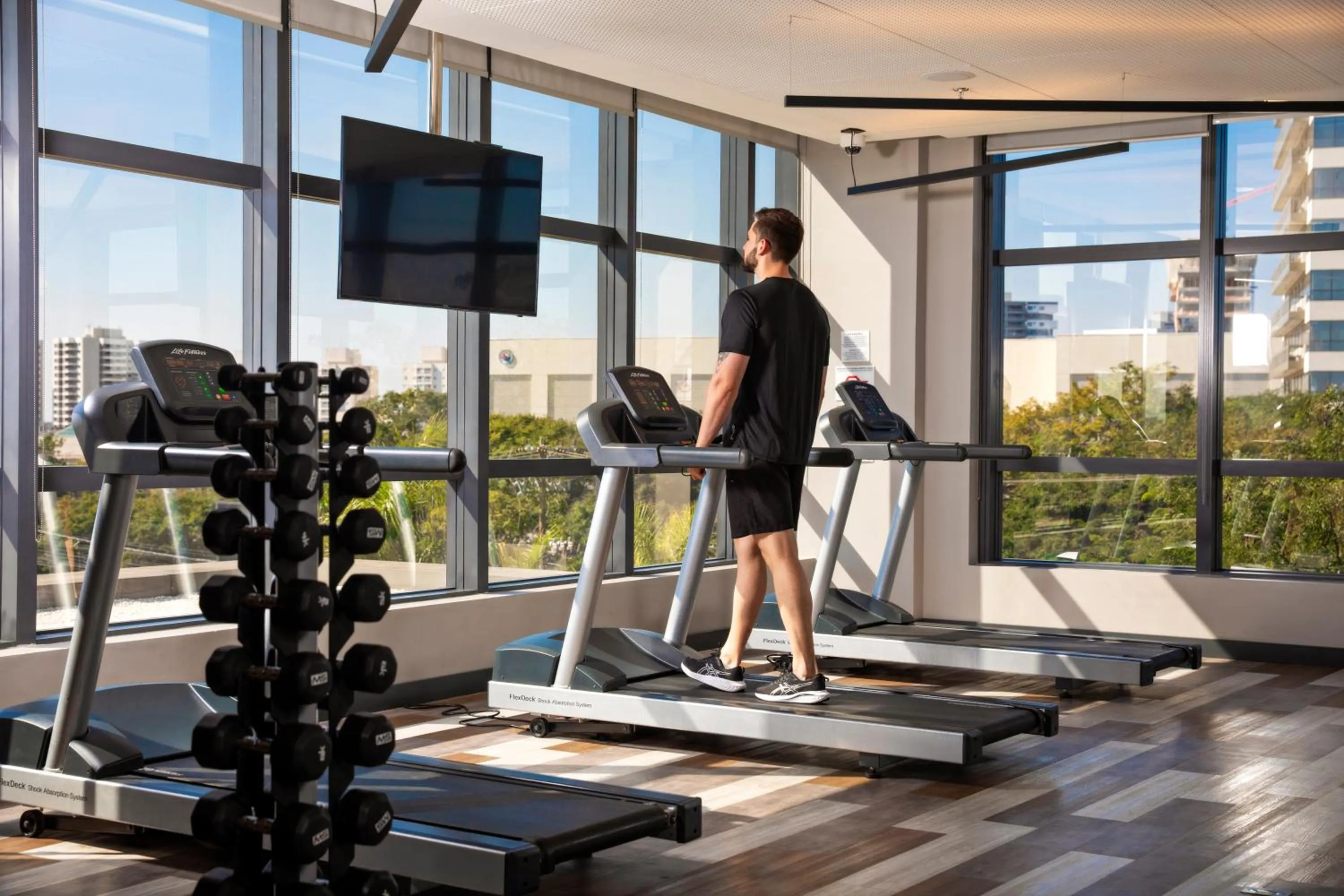Fitness centre/facilities in Novotel Sorocaba