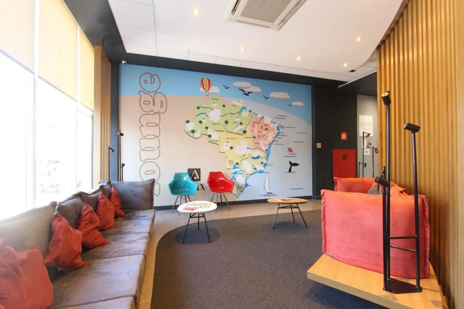 Lounge or bar in Ajax Hoteis