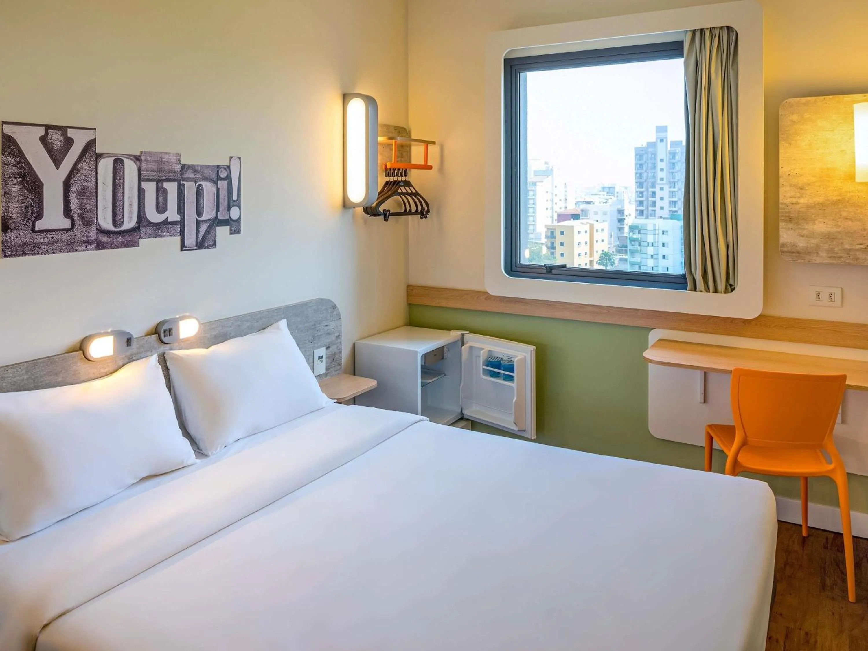 Bedroom, Bed in ibis budget Sorocaba