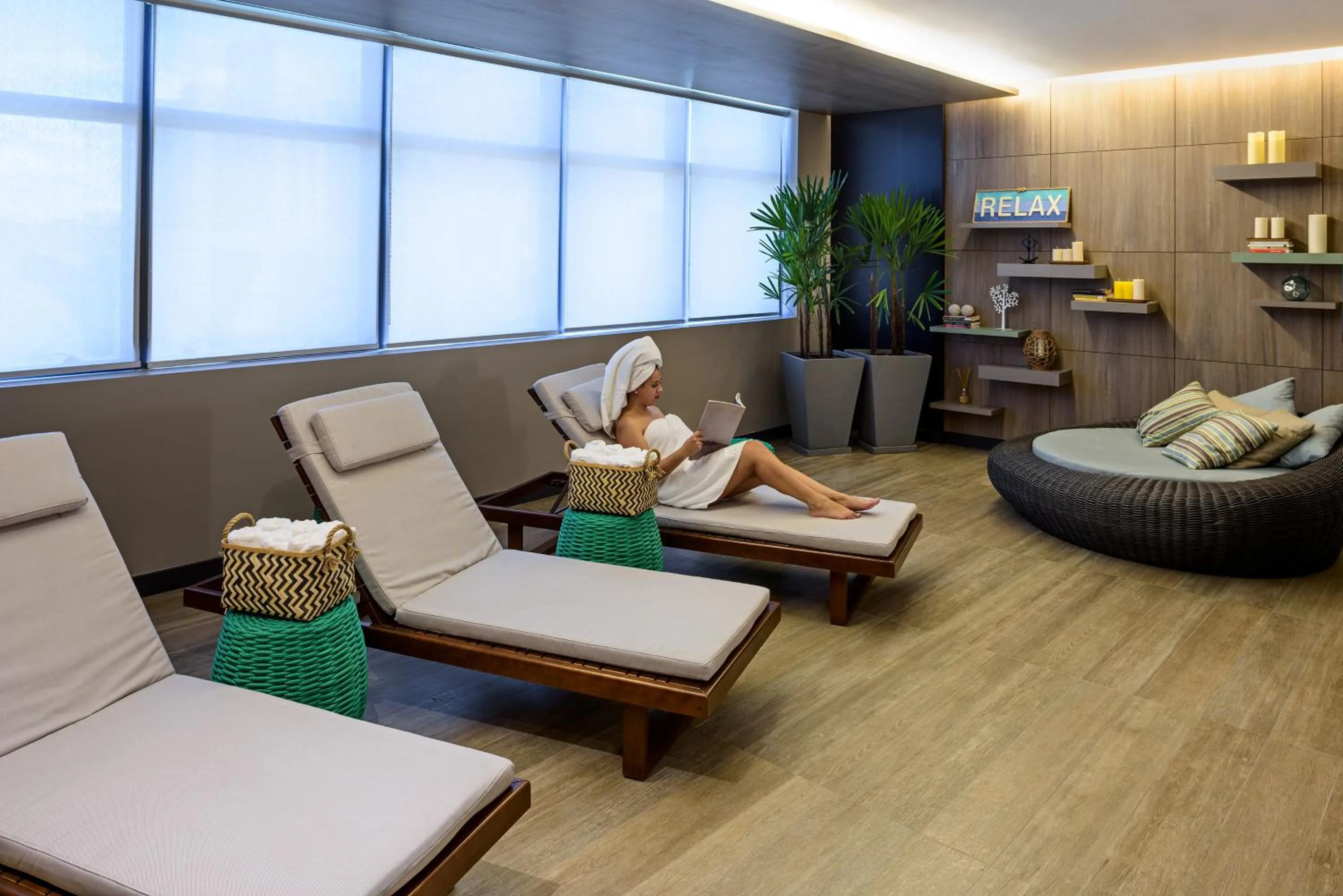 Sauna in ibis budget Sorocaba