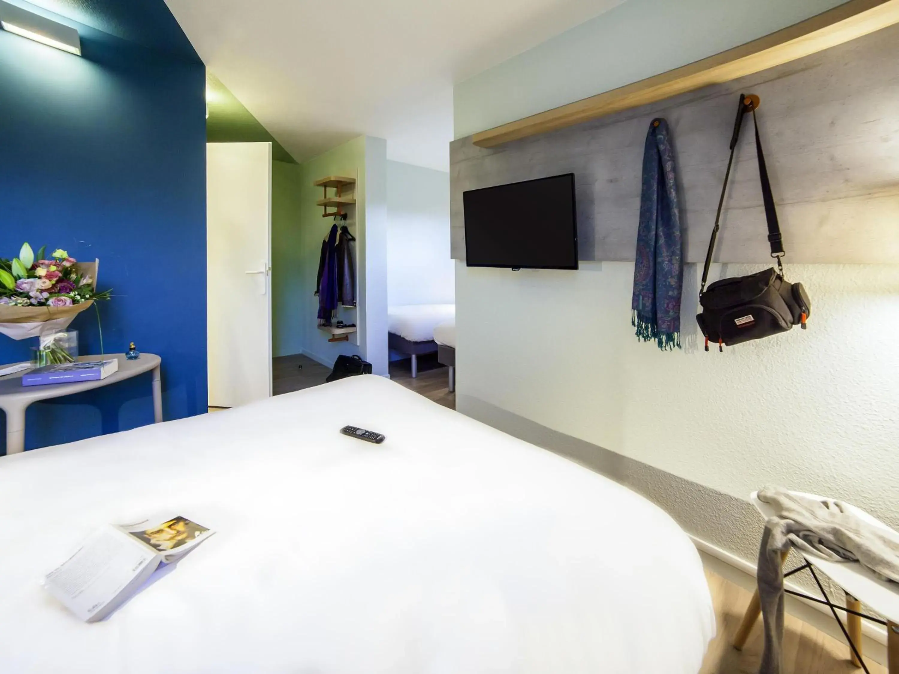 Bedroom, Bed in ibis budget Bordeaux Est Lormont Bedroom, Bed in ibis budget Bordeaux Est Lormont