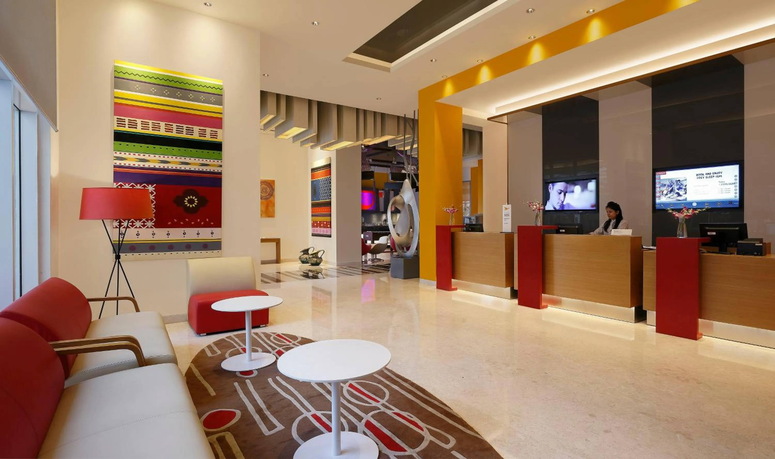 Lobby or reception in ibis Pune Hinjewadi - An Accor Brand