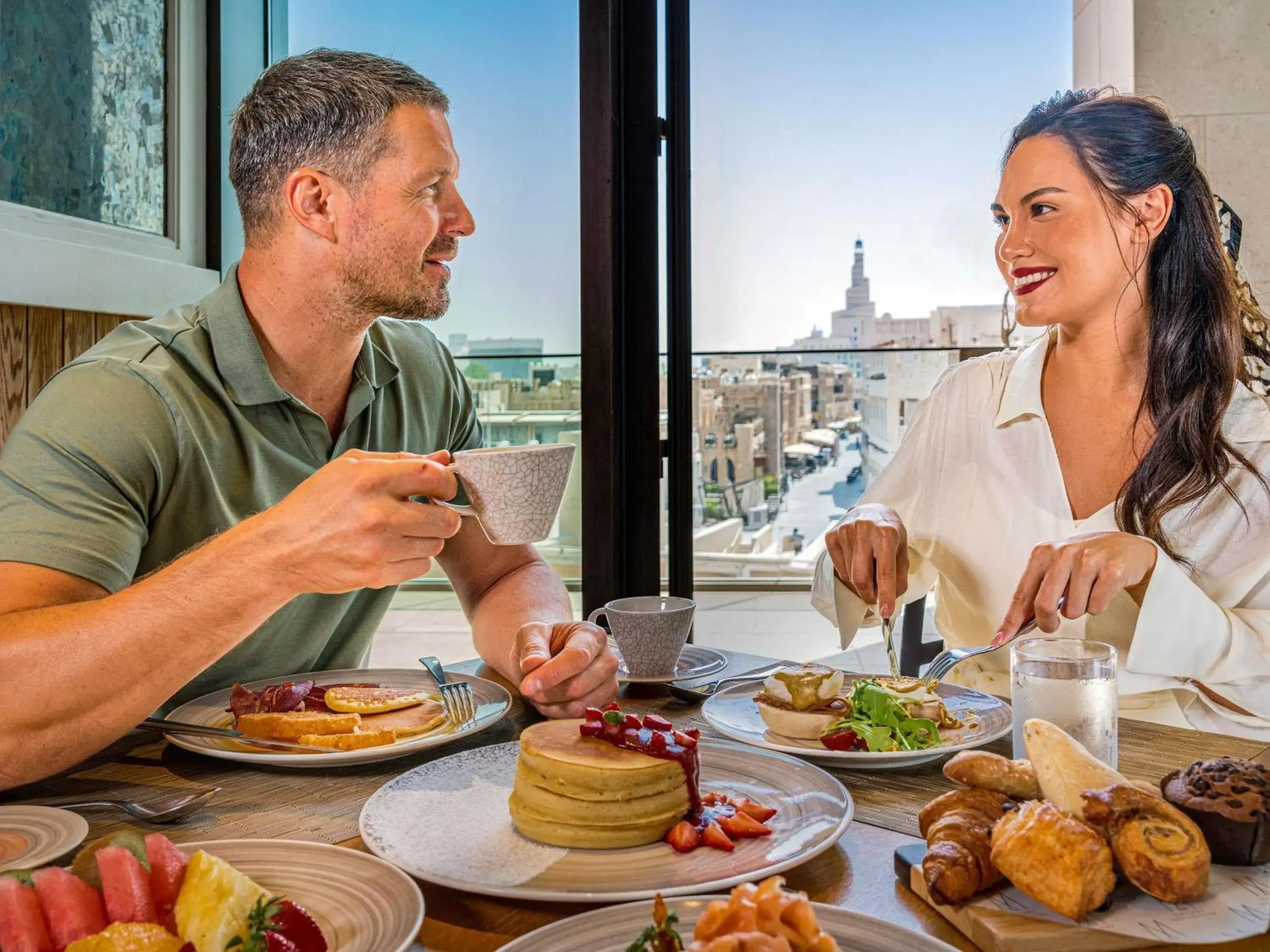 Breakfast in Alwadi Hotel Doha - MGallery Collection Breakfast in Alwadi Hotel Doha - MGallery Collection