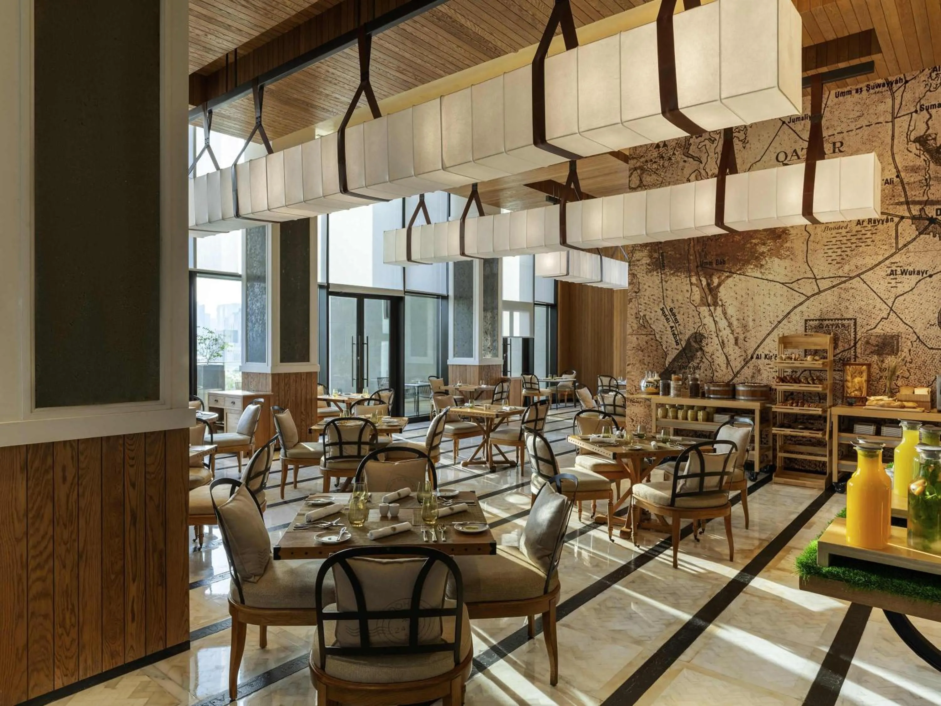 Restaurant/places to eat in Alwadi Hotel Doha - MGallery Collection