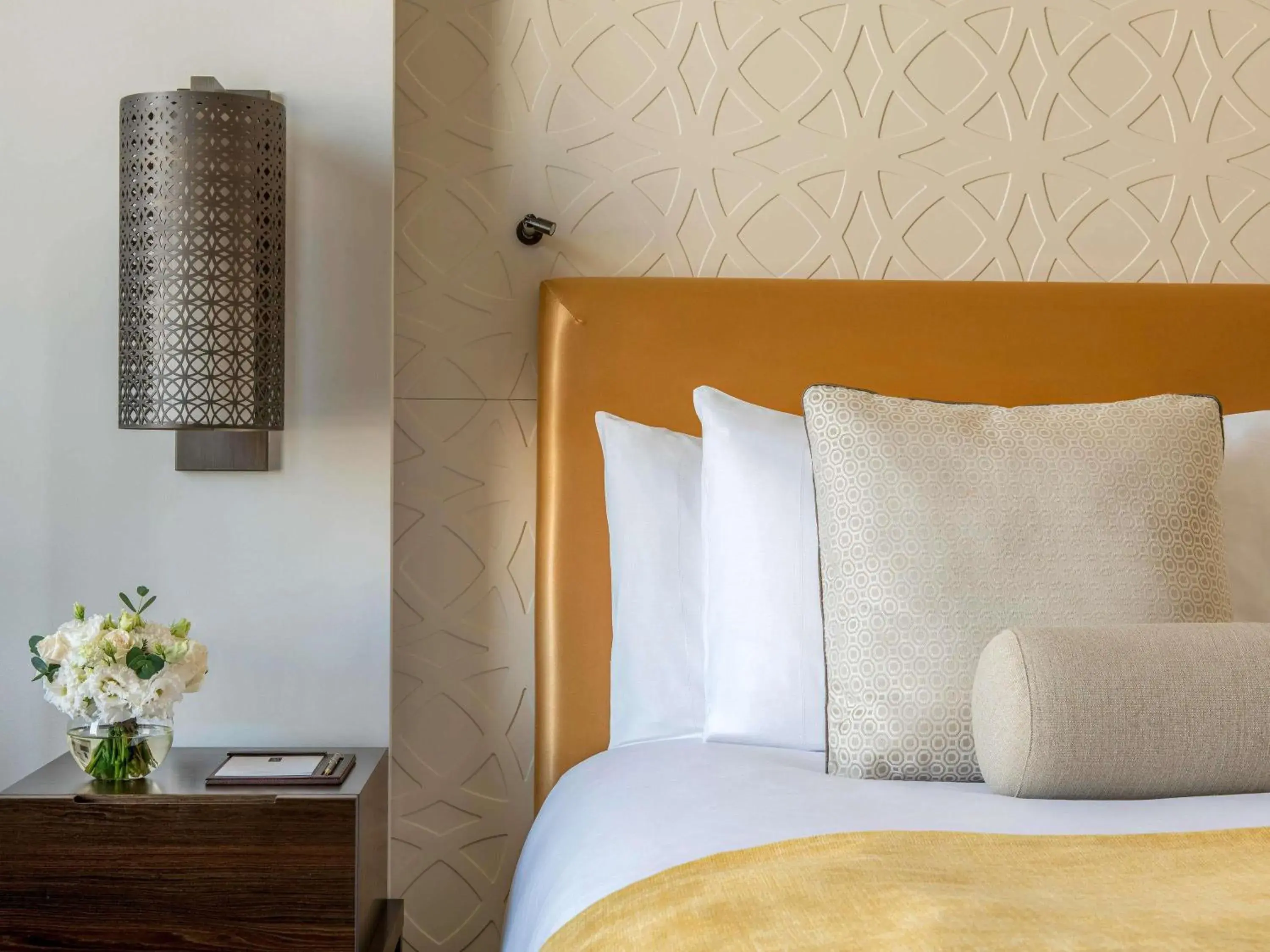 Bedroom, Bed in Alwadi Hotel Doha - MGallery Collection Bedroom, Bed in Alwadi Hotel Doha - MGallery Collection