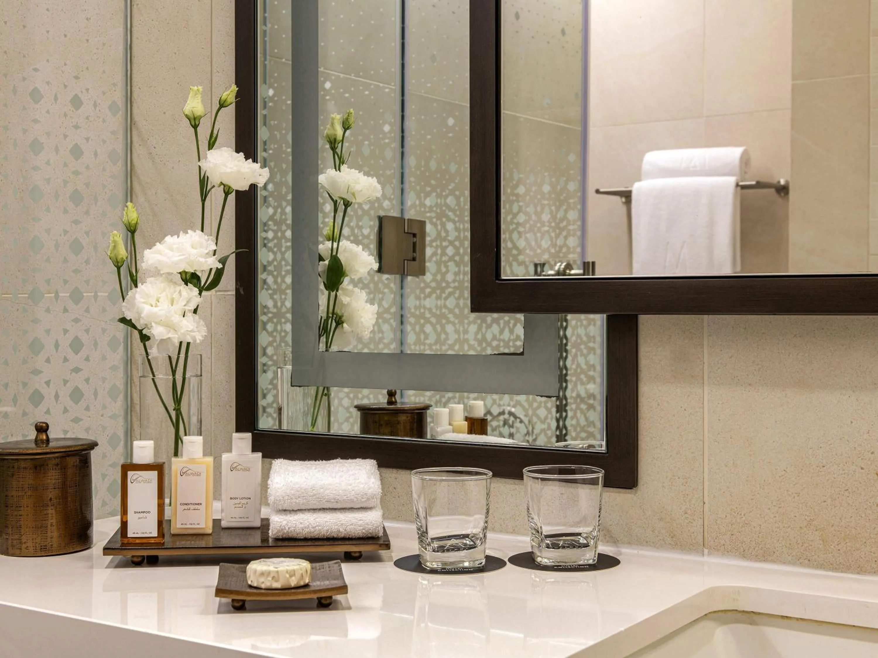 Bedroom in Alwadi Hotel Doha - MGallery Collection