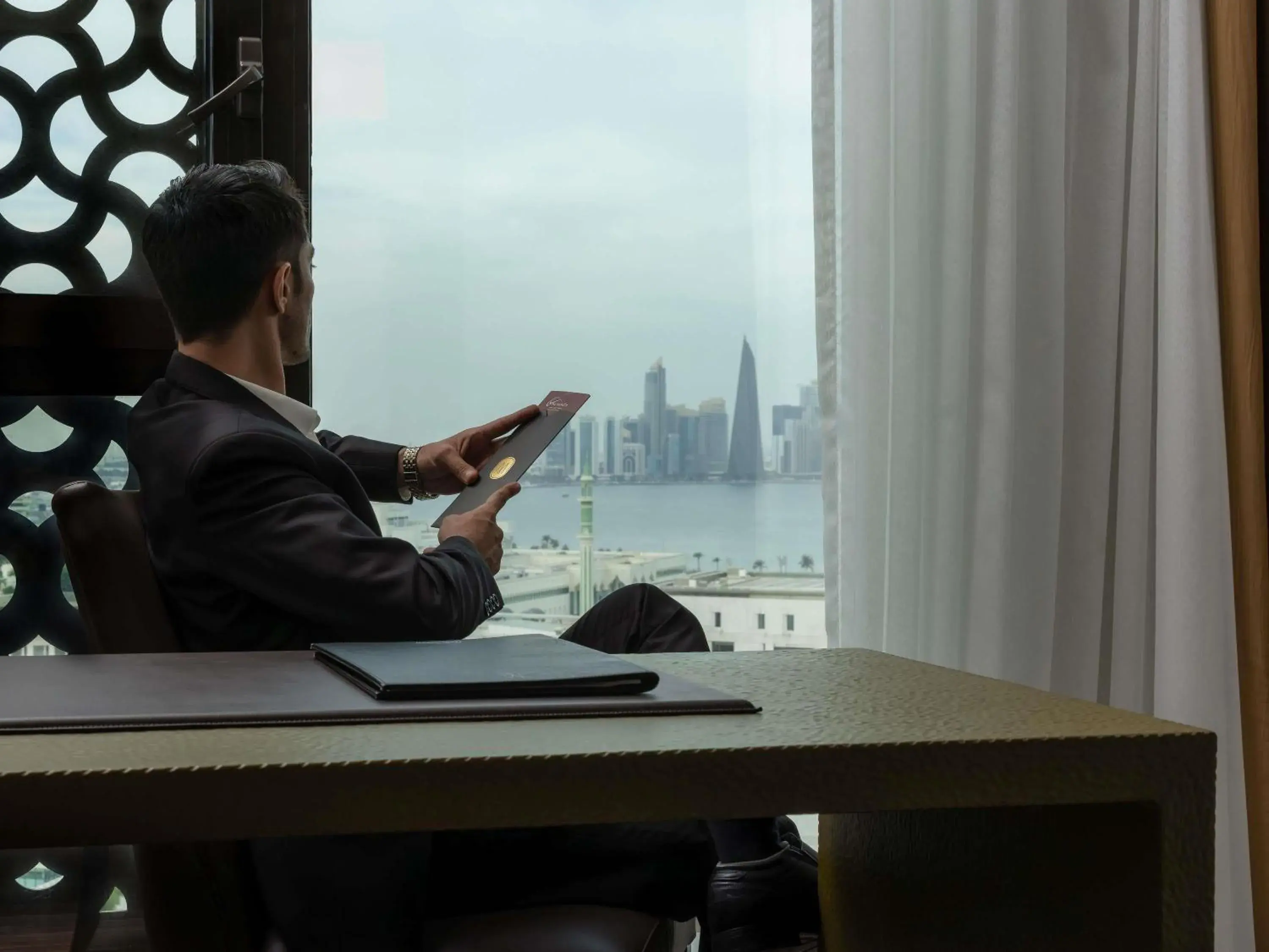 Bedroom in Alwadi Hotel Doha - MGallery Collection Bedroom in Alwadi Hotel Doha - MGallery Collection