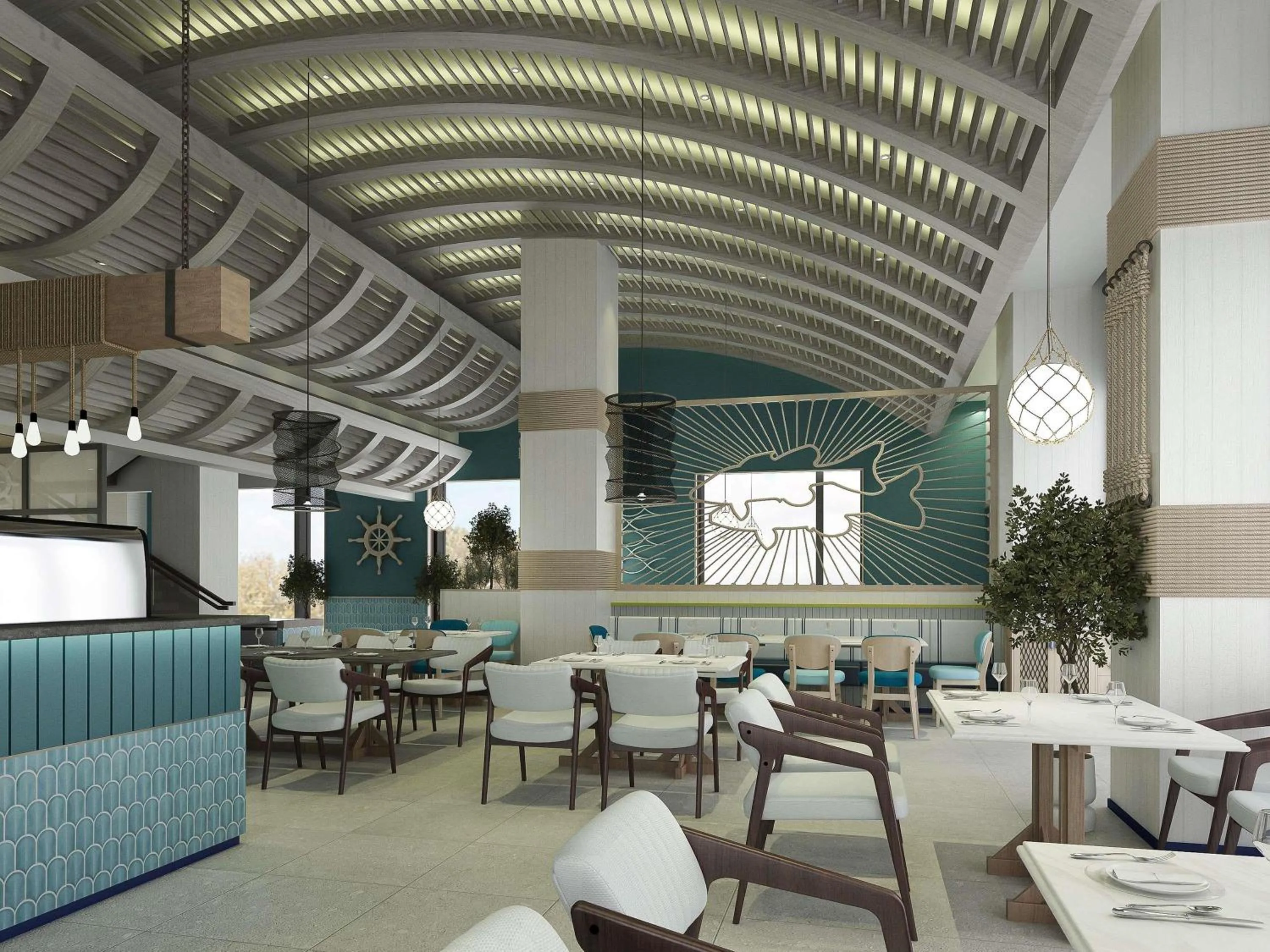 Restaurant/places to eat in Alwadi Hotel Doha - MGallery Collection