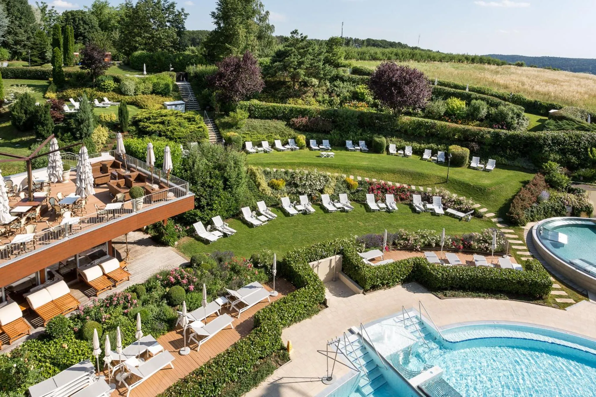 Bird's eye view in Hotel & Spa Der Steirerhof