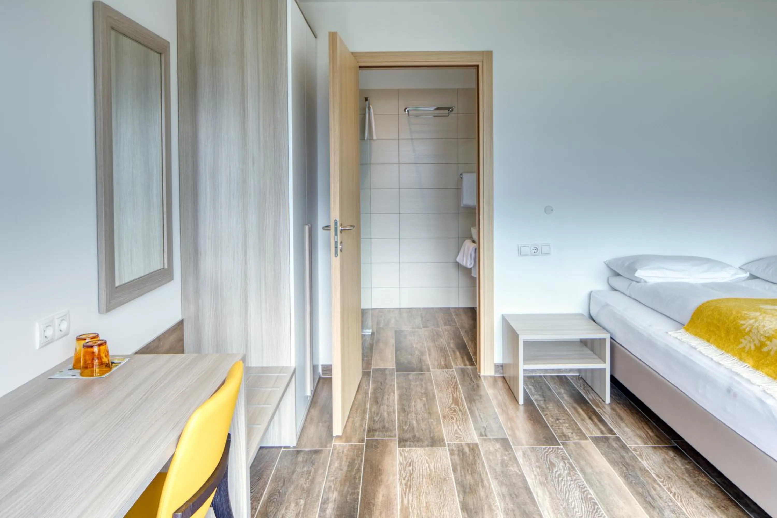 Bed in Hotel 1001 Nott