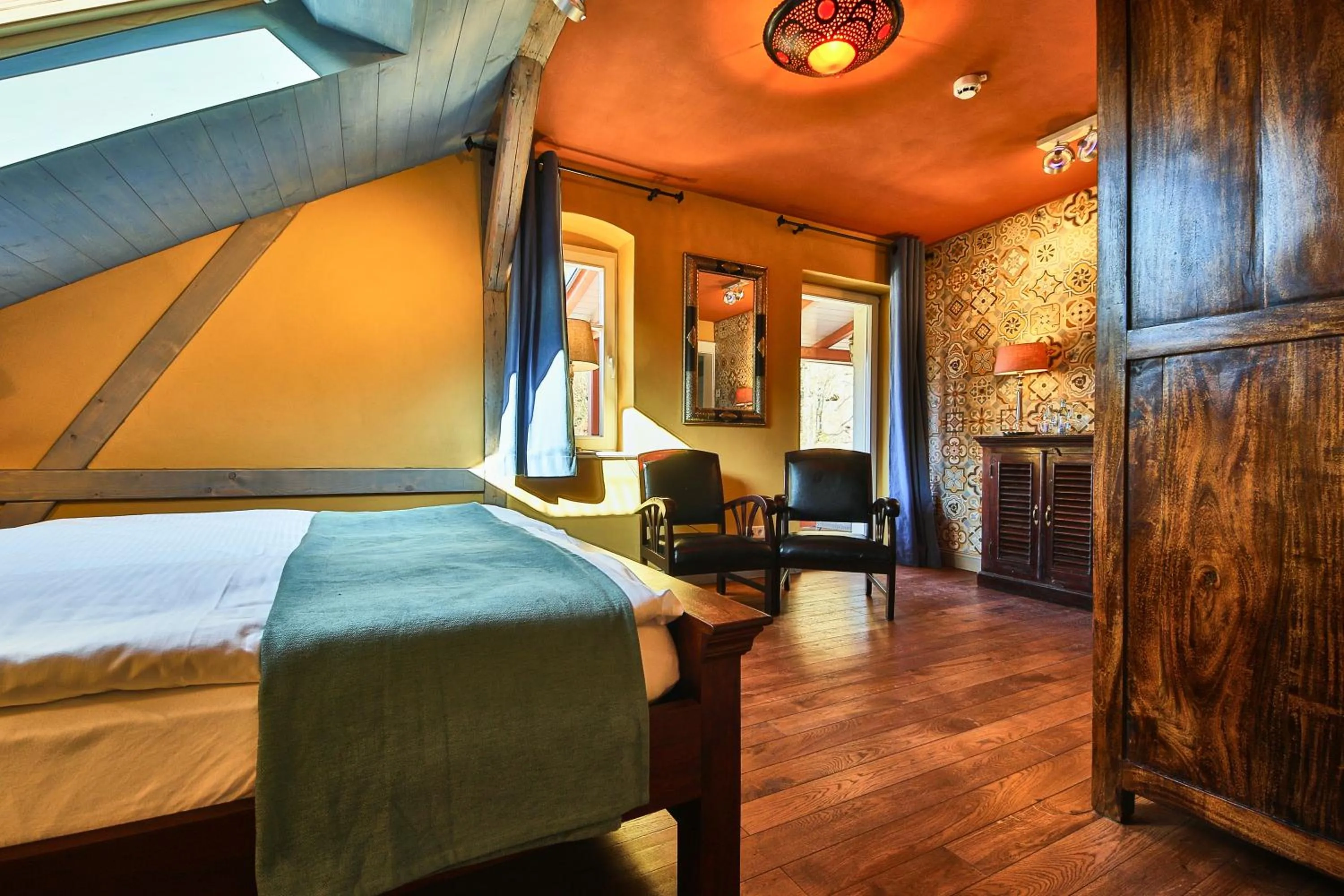 Photo of the whole room, Bed in Bio-Hotel Villa Waldfrieden