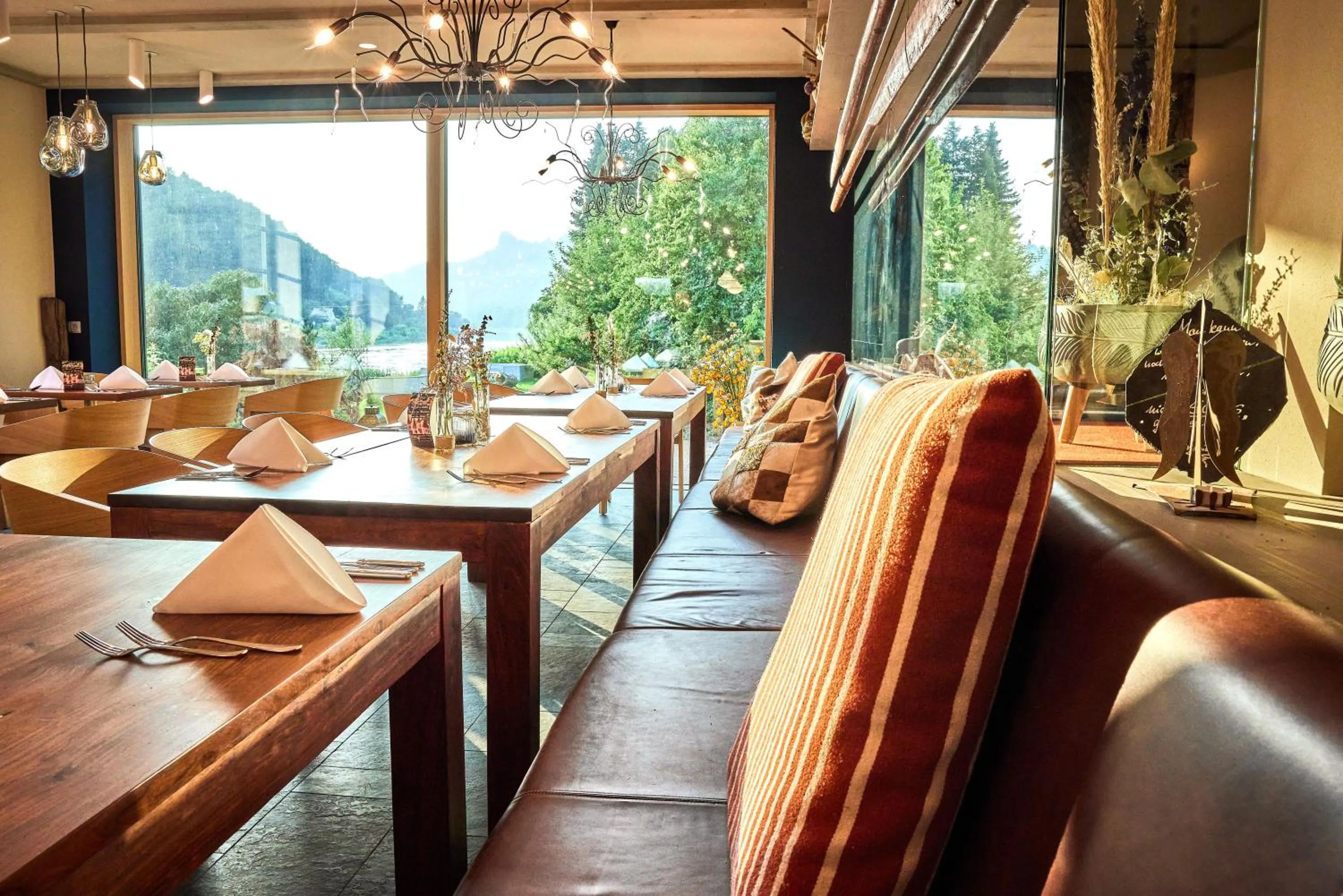 Restaurant/places to eat in Bio-Hotel Villa Waldfrieden