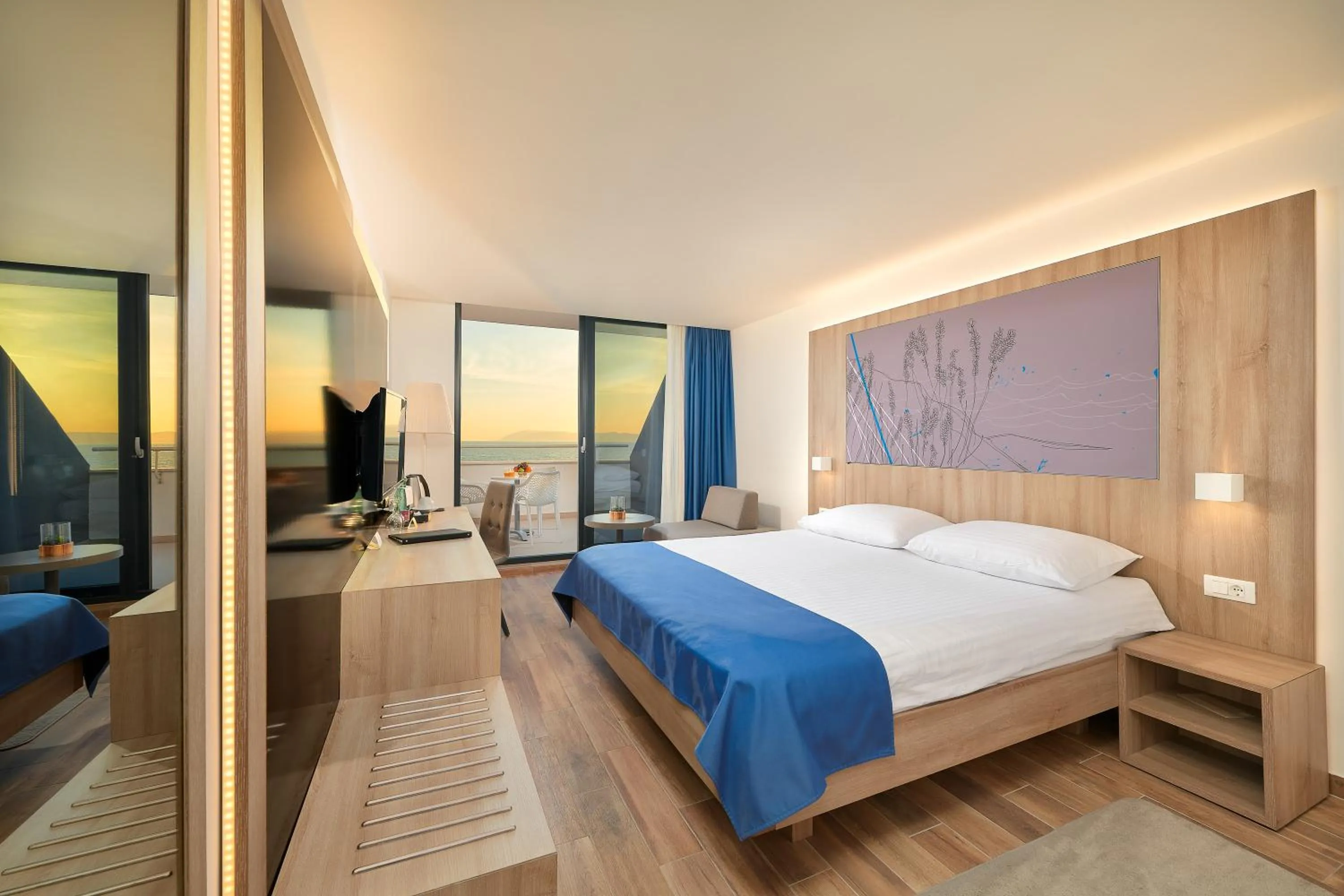 Bedroom, Bed in Medora Auri Family Beach Resort