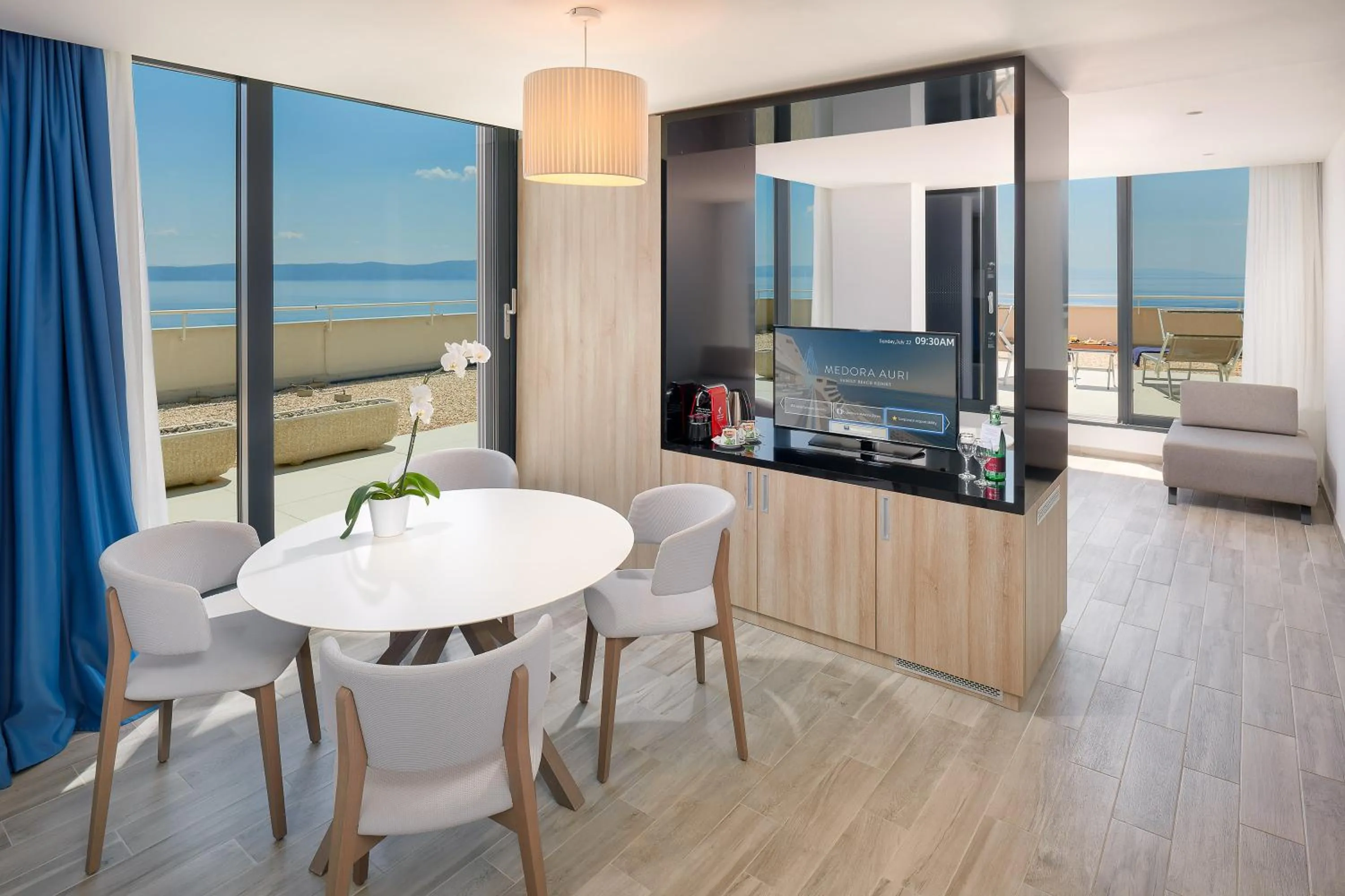 Living room in Medora Auri Family Beach Resort