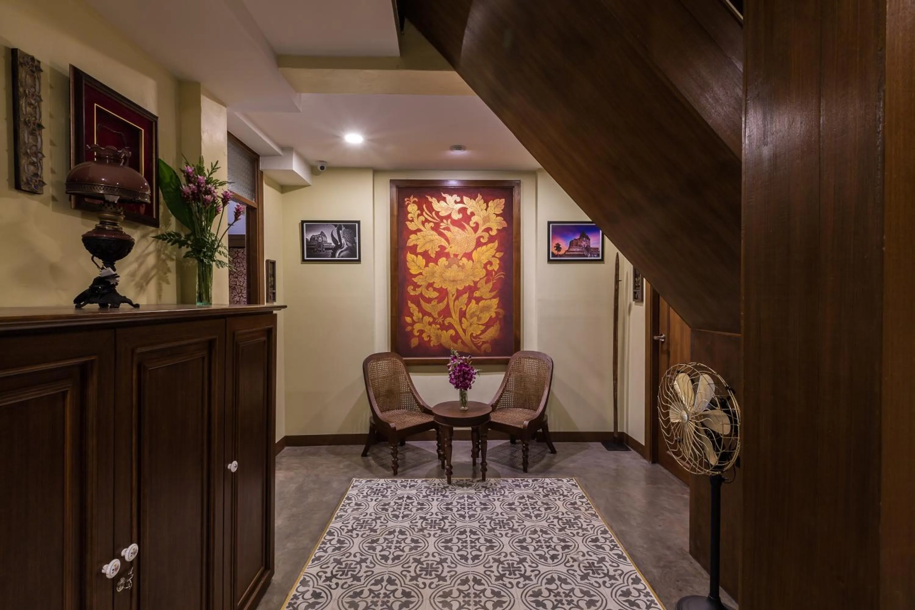 Living room in Wannamas Chiangmai Boutique House