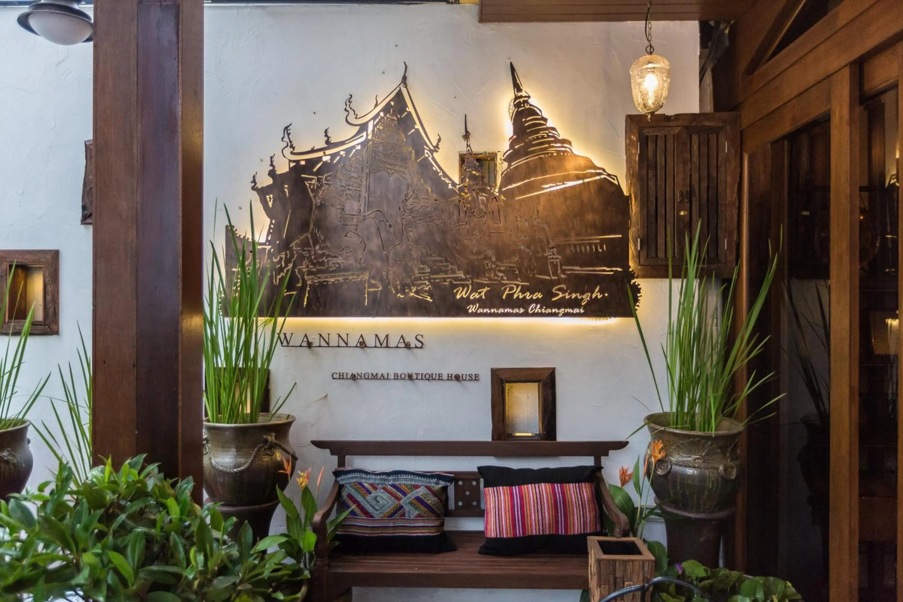 Property building in Wannamas Chiangmai Boutique House