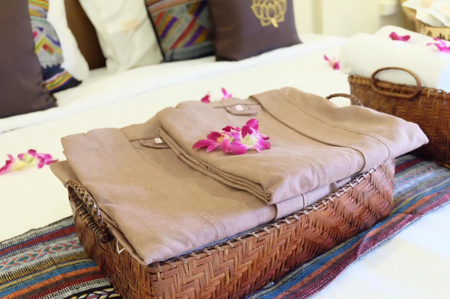 Bed in Wannamas Chiangmai Boutique House