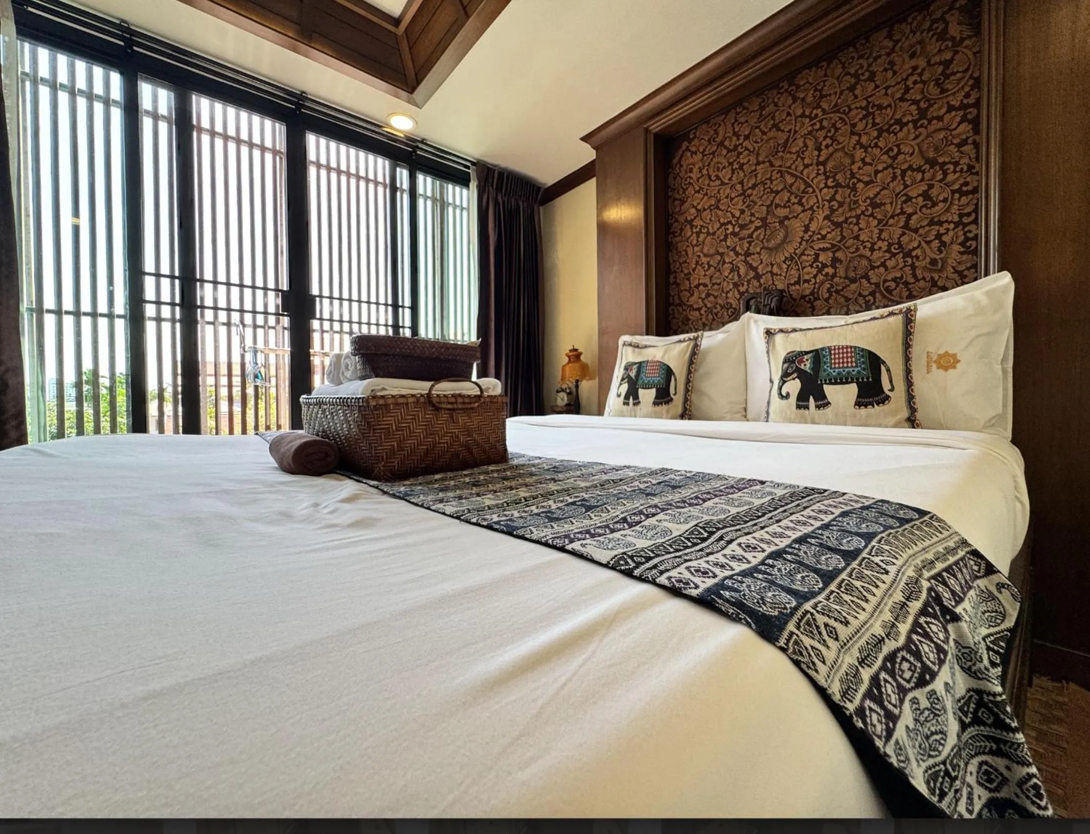 Bed in Wannamas Chiangmai Boutique House