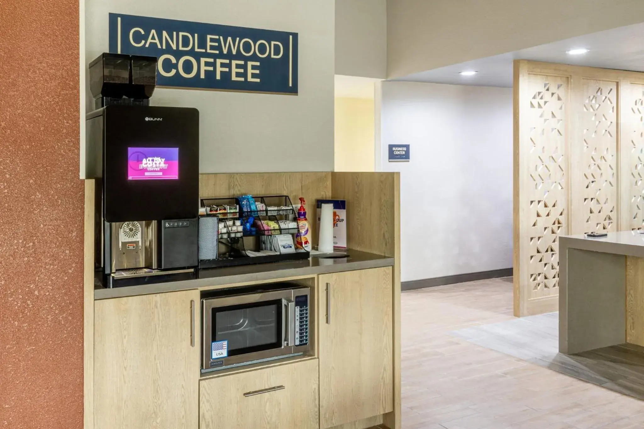 Restaurant/places to eat in Candlewood Suites Wichita Northwest by IHG Restaurant/places to eat in Candlewood Suites Wichita Northwest by IHG