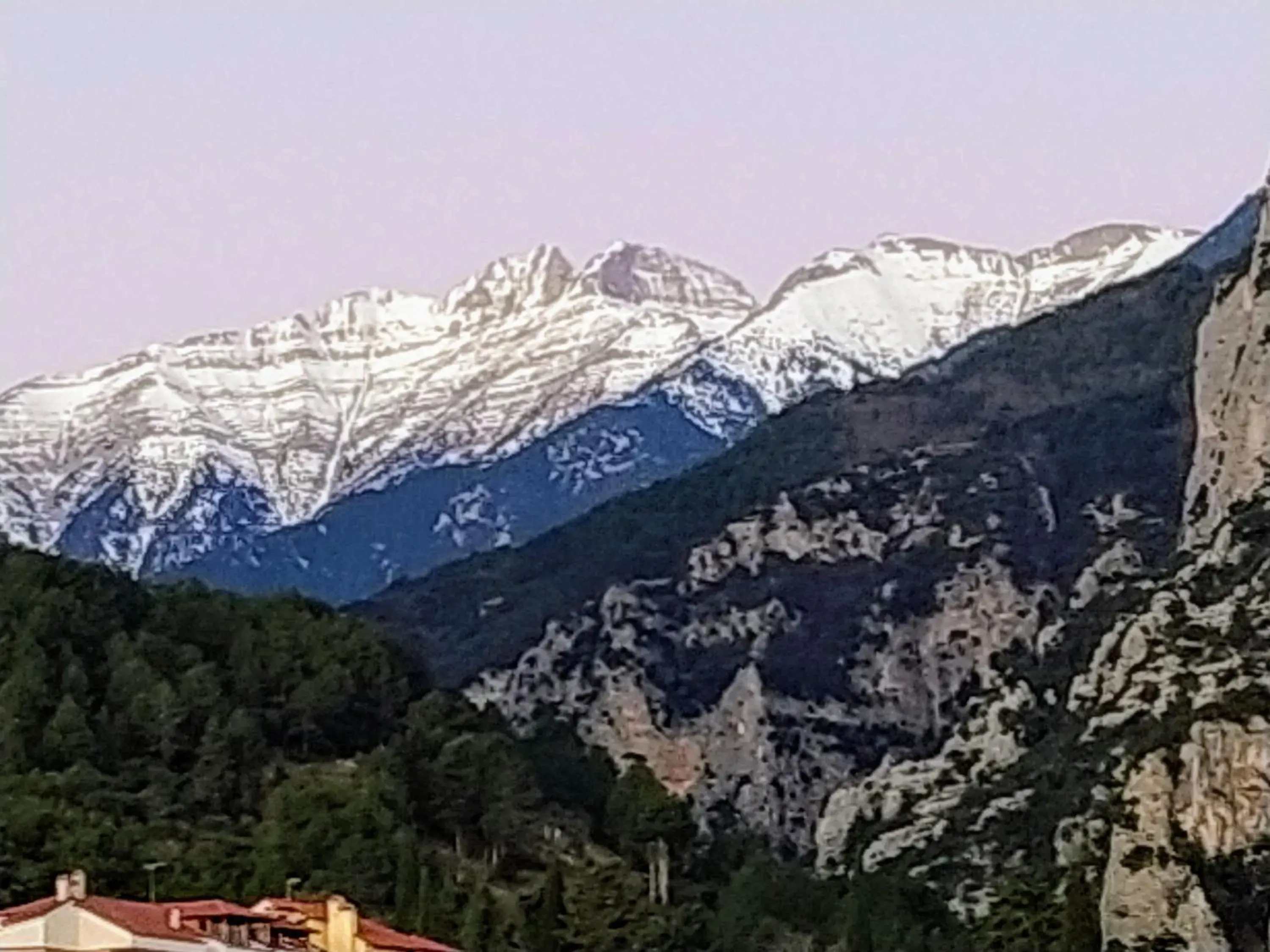 Winter in Olympus View Rooms Sauna & Spa Winter in Olympus View Rooms Sauna & Spa