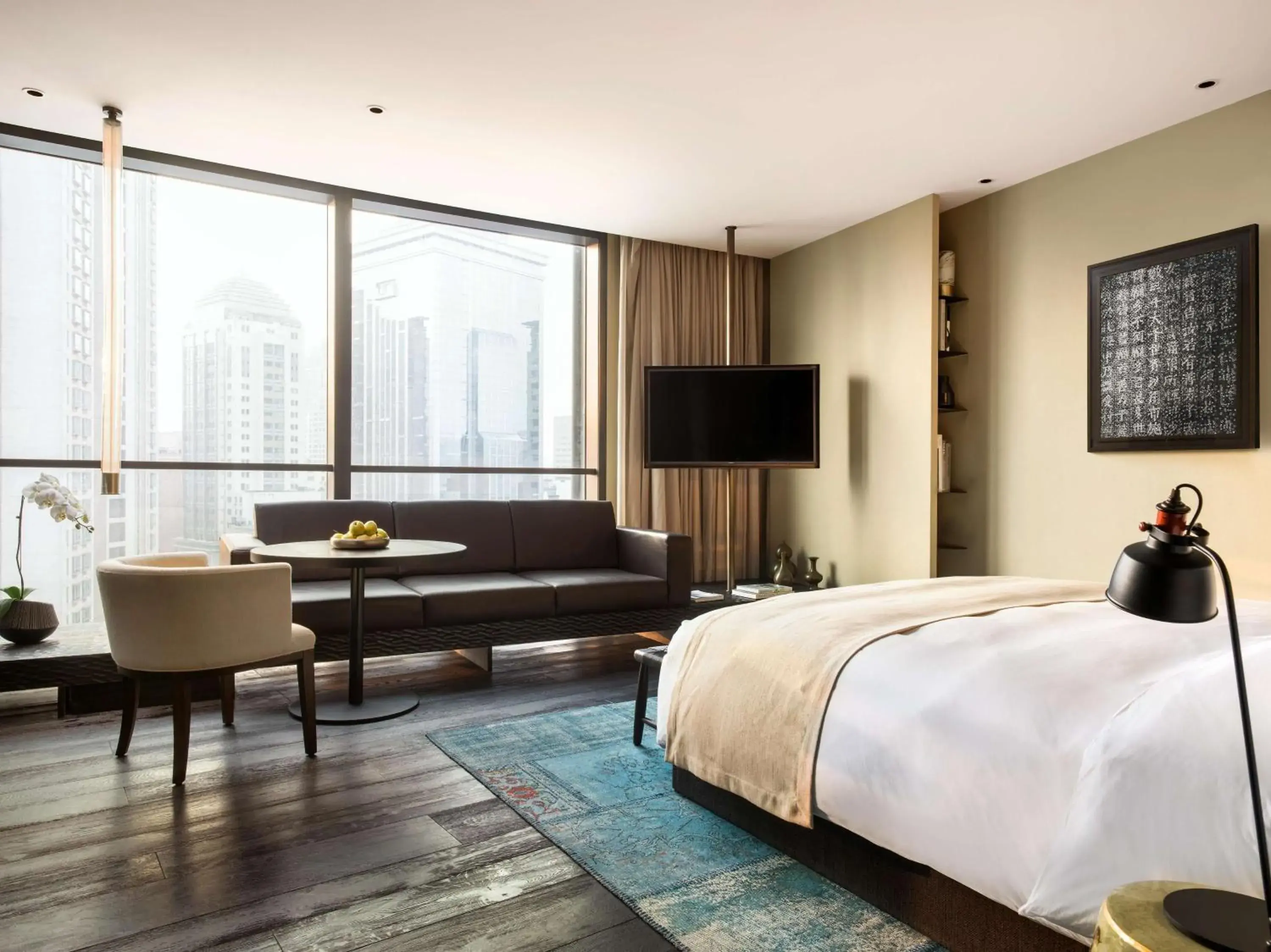 Bedroom, Bed in Upper House Shanghai - Former The Middle House Bedroom, Bed in Upper House Shanghai - Former The Middle House