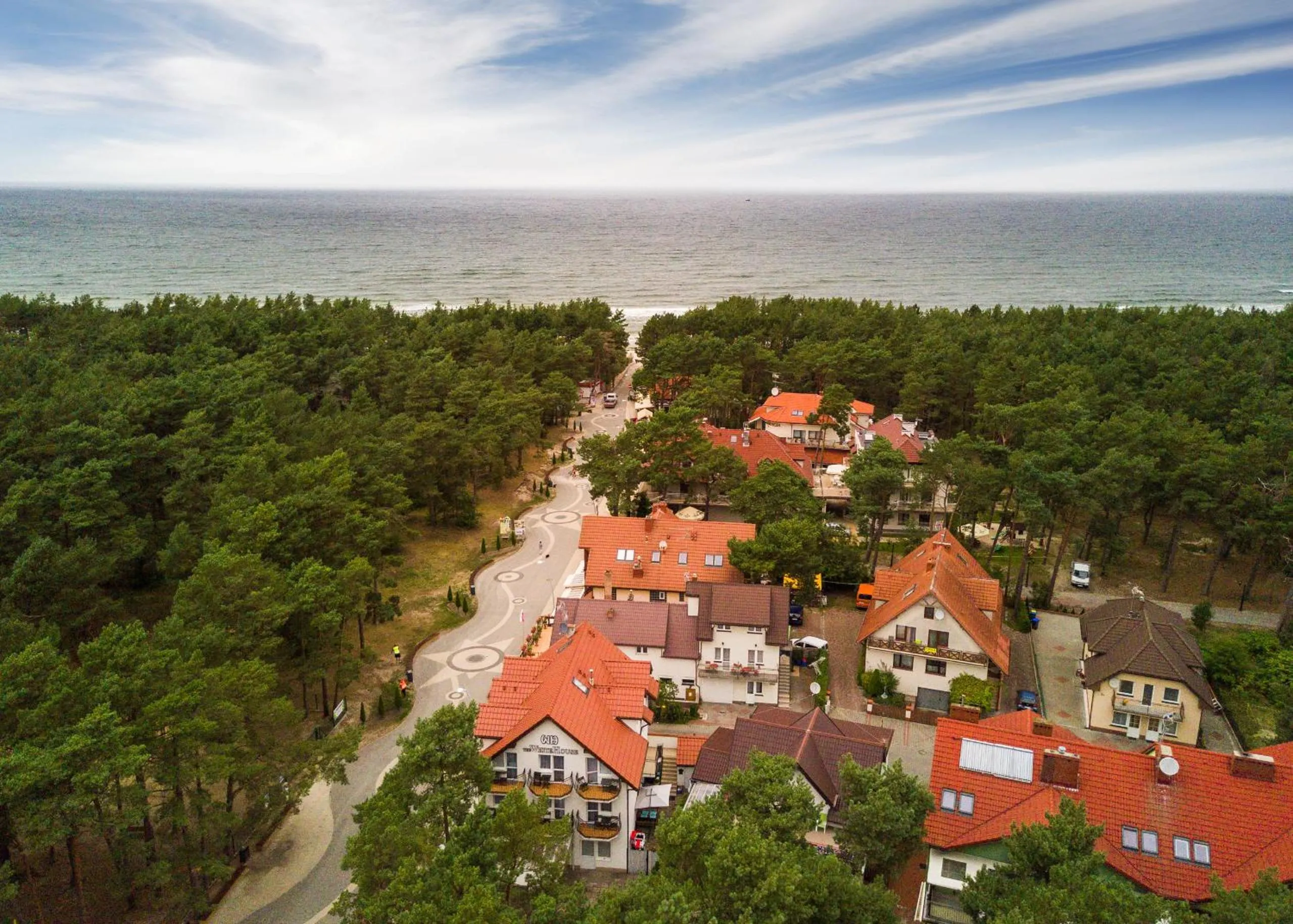 Bird's eye view in Apartamenty Baltic Inn
