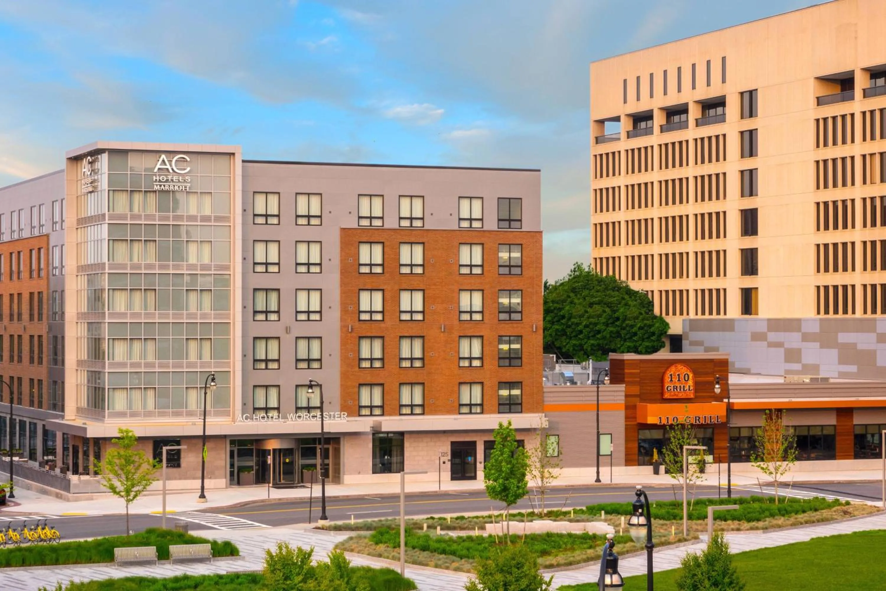 Property building in AC Hotel by Marriott Worcester