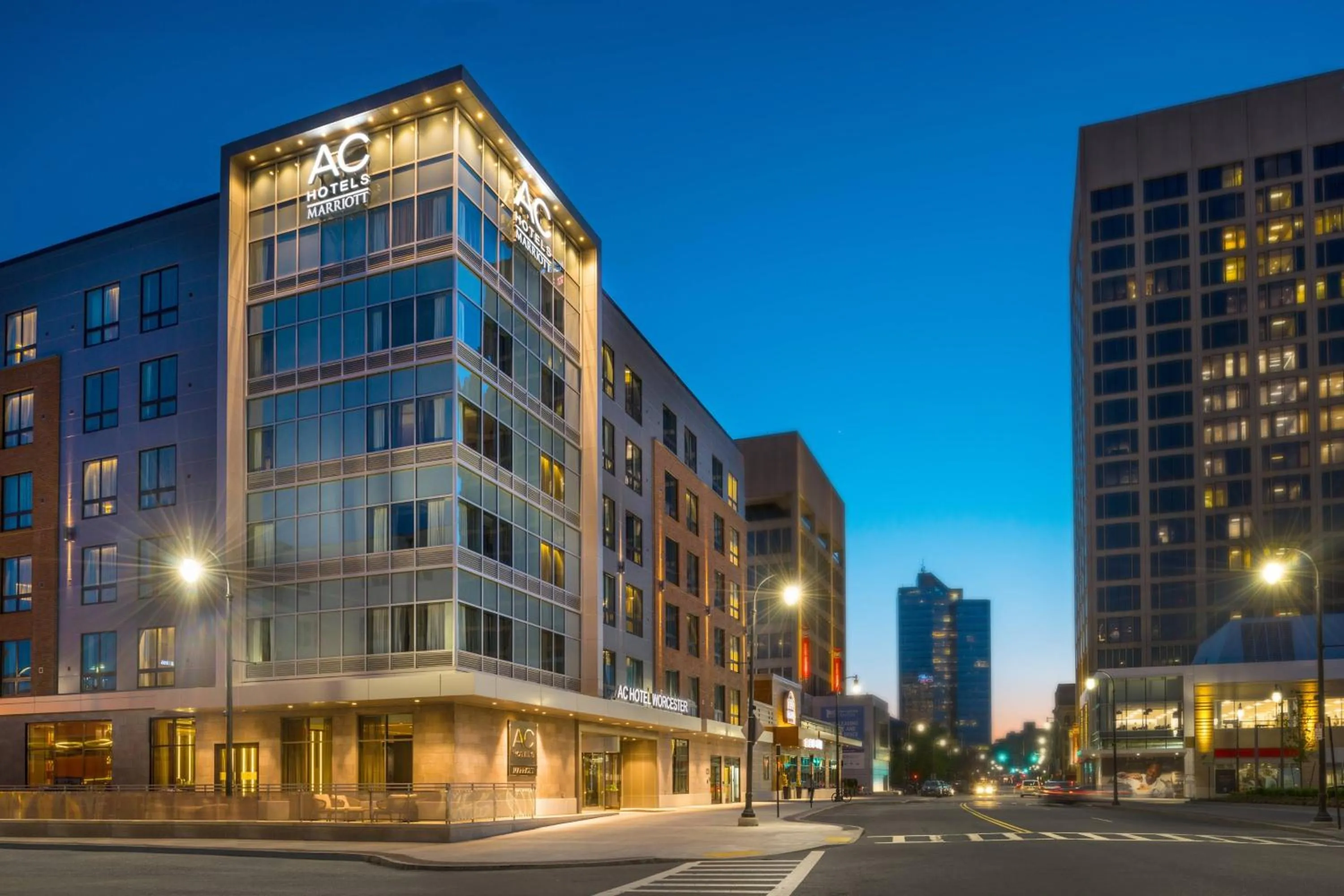Property building in AC Hotel by Marriott Worcester