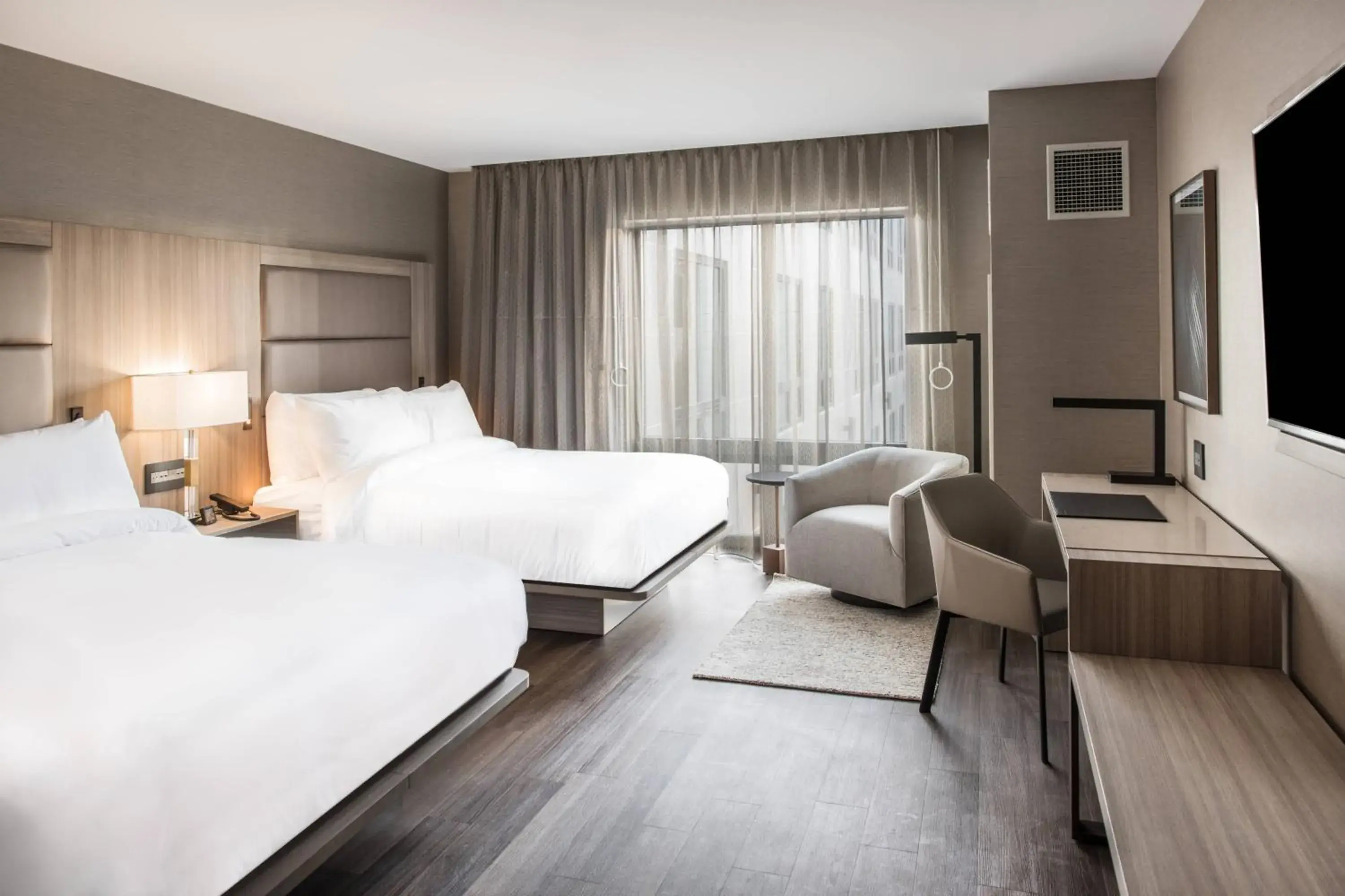 Double Queen Room in AC Hotel by Marriott Worcester Double Queen Room in AC Hotel by Marriott Worcester