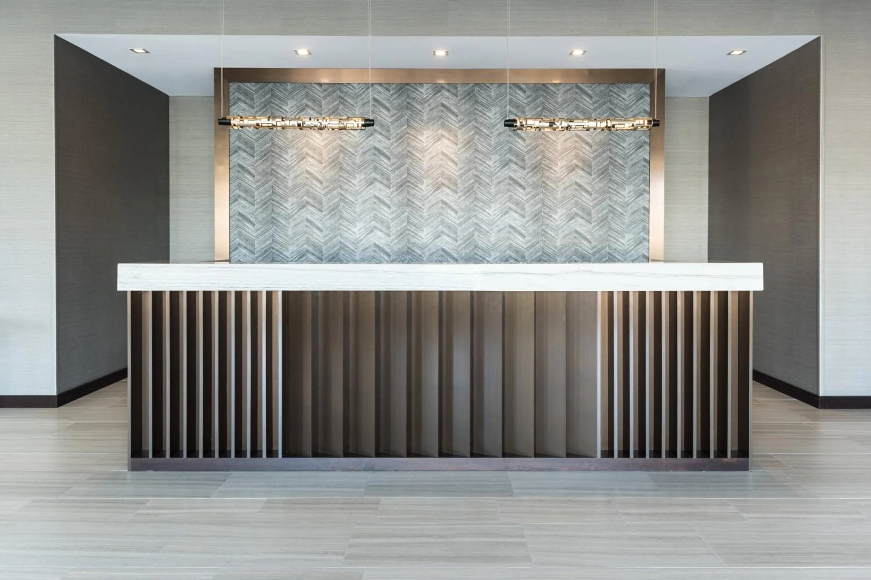 Lobby or reception in AC Hotel by Marriott Worcester