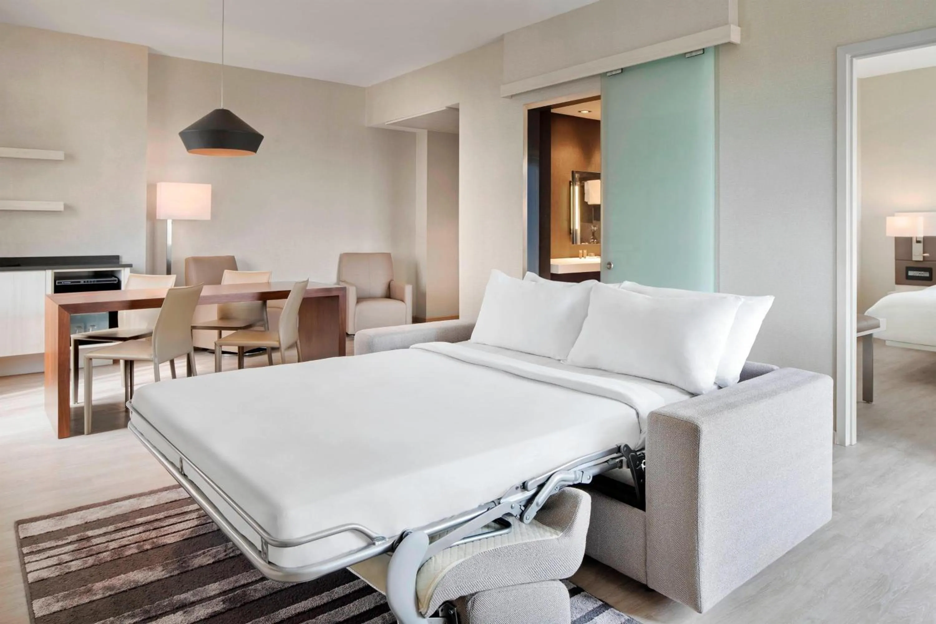 Bedroom, Bed in AC Hotel by Marriott Gainesville Downtown