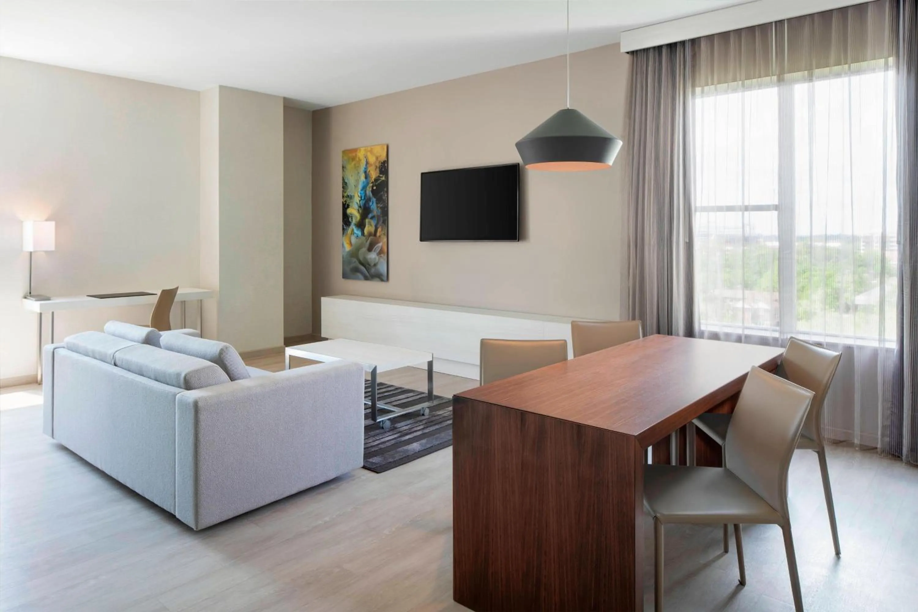 Living room in AC Hotel by Marriott Gainesville Downtown