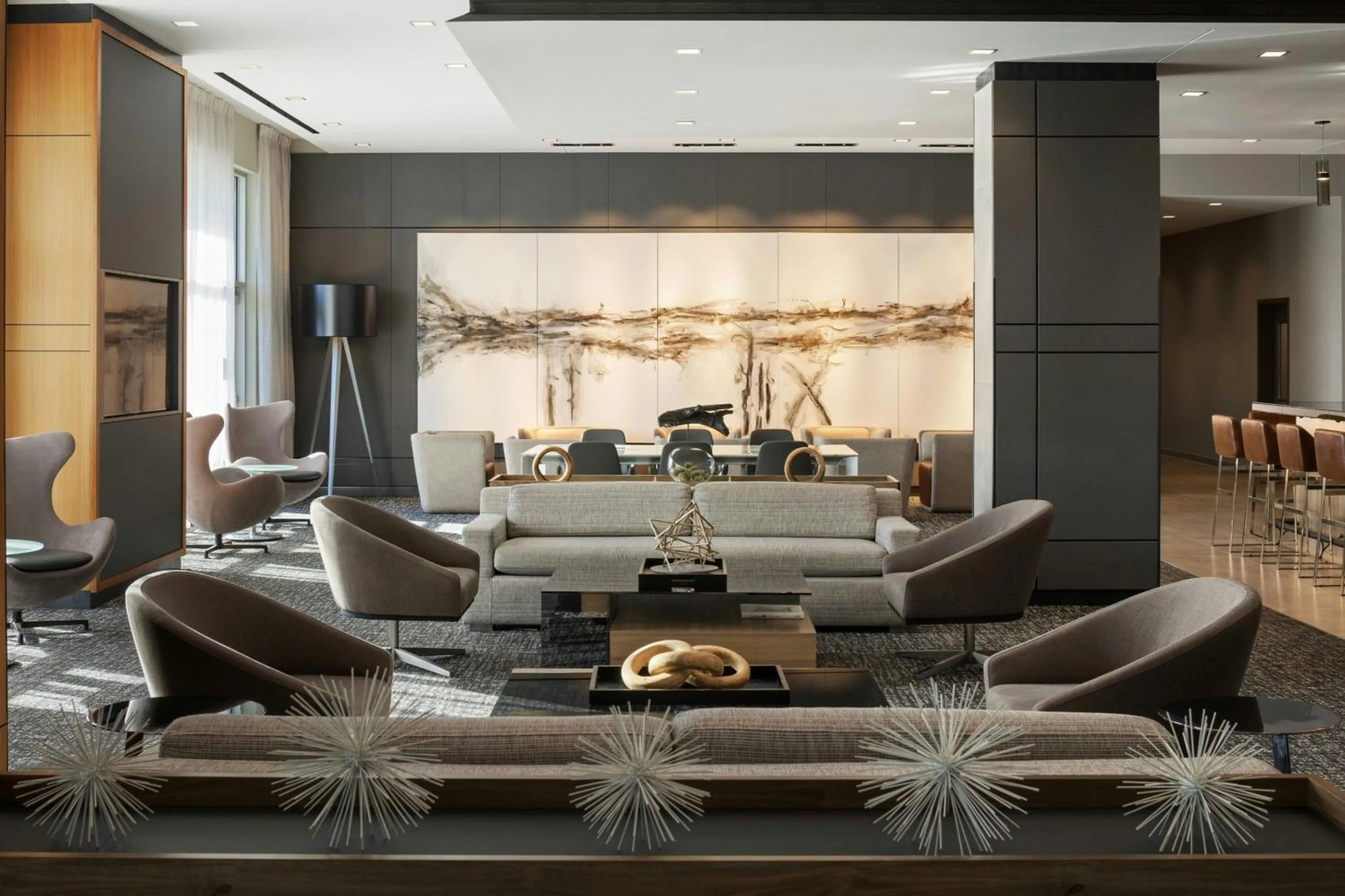 Lounge or bar in AC Hotel by Marriott Minneapolis West End