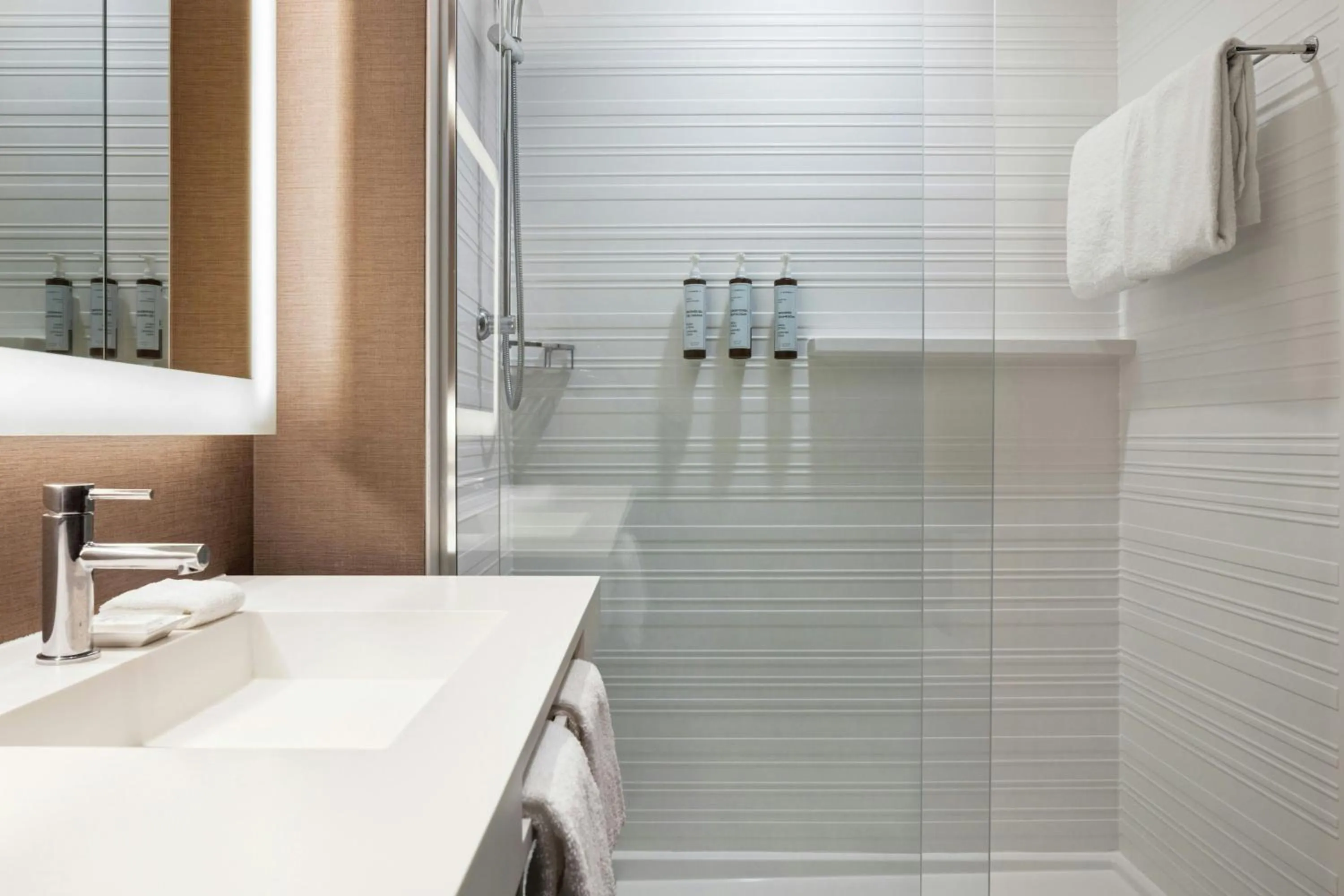 Bathroom in AC Hotel by Marriott Minneapolis West End