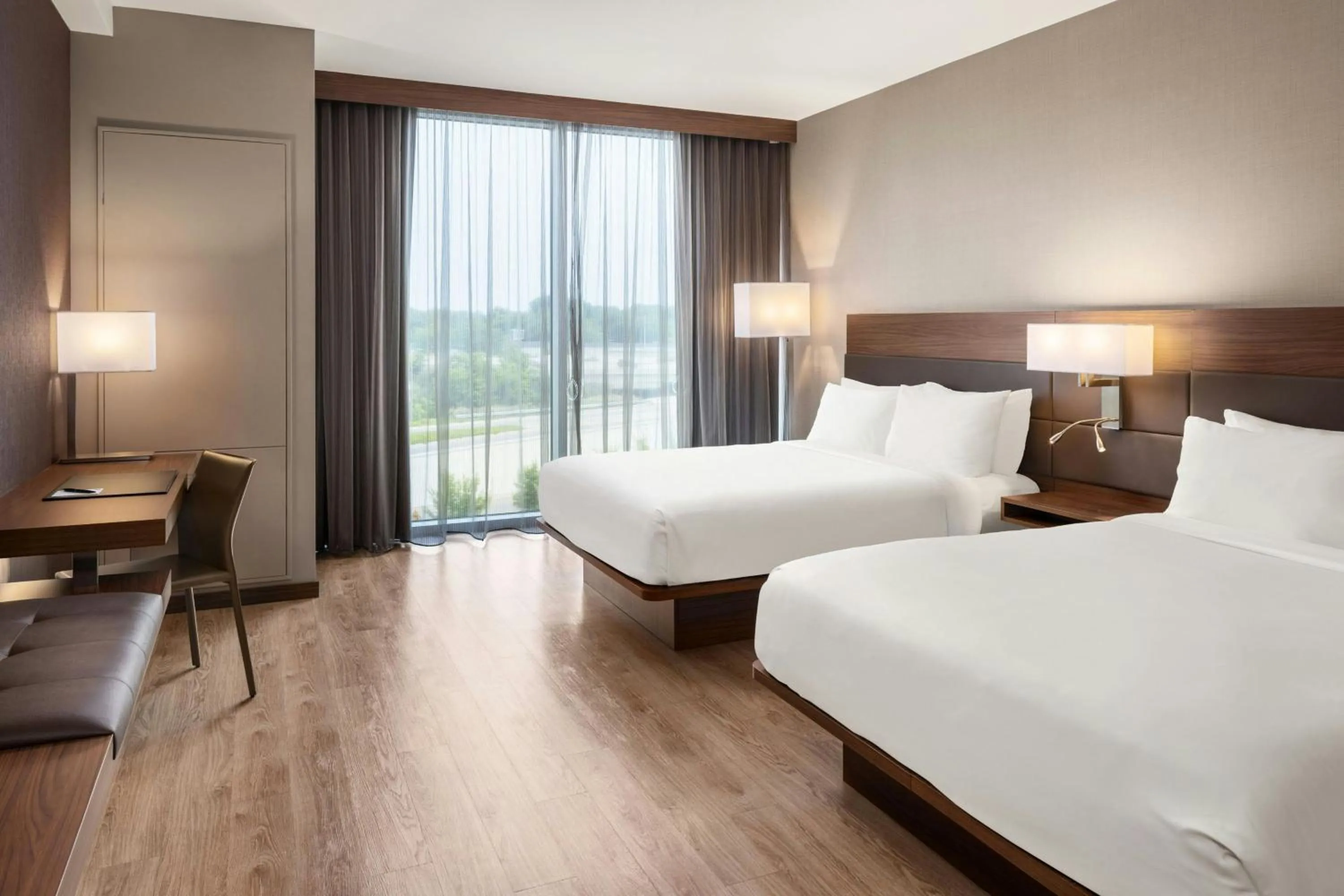 Photo of the whole room, Bed in AC Hotel by Marriott Minneapolis West End