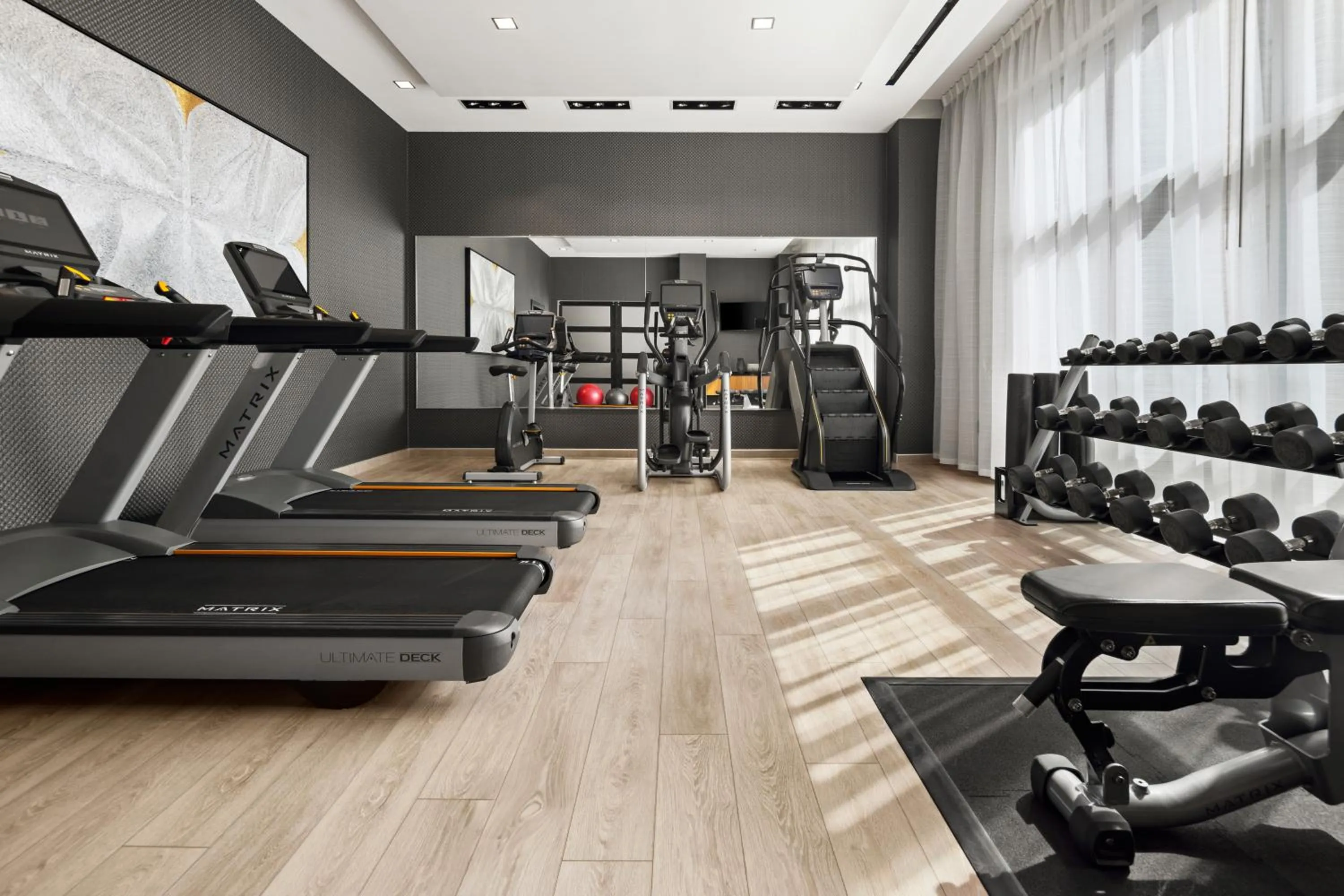Fitness centre/facilities in AC Hotel by Marriott Minneapolis West End