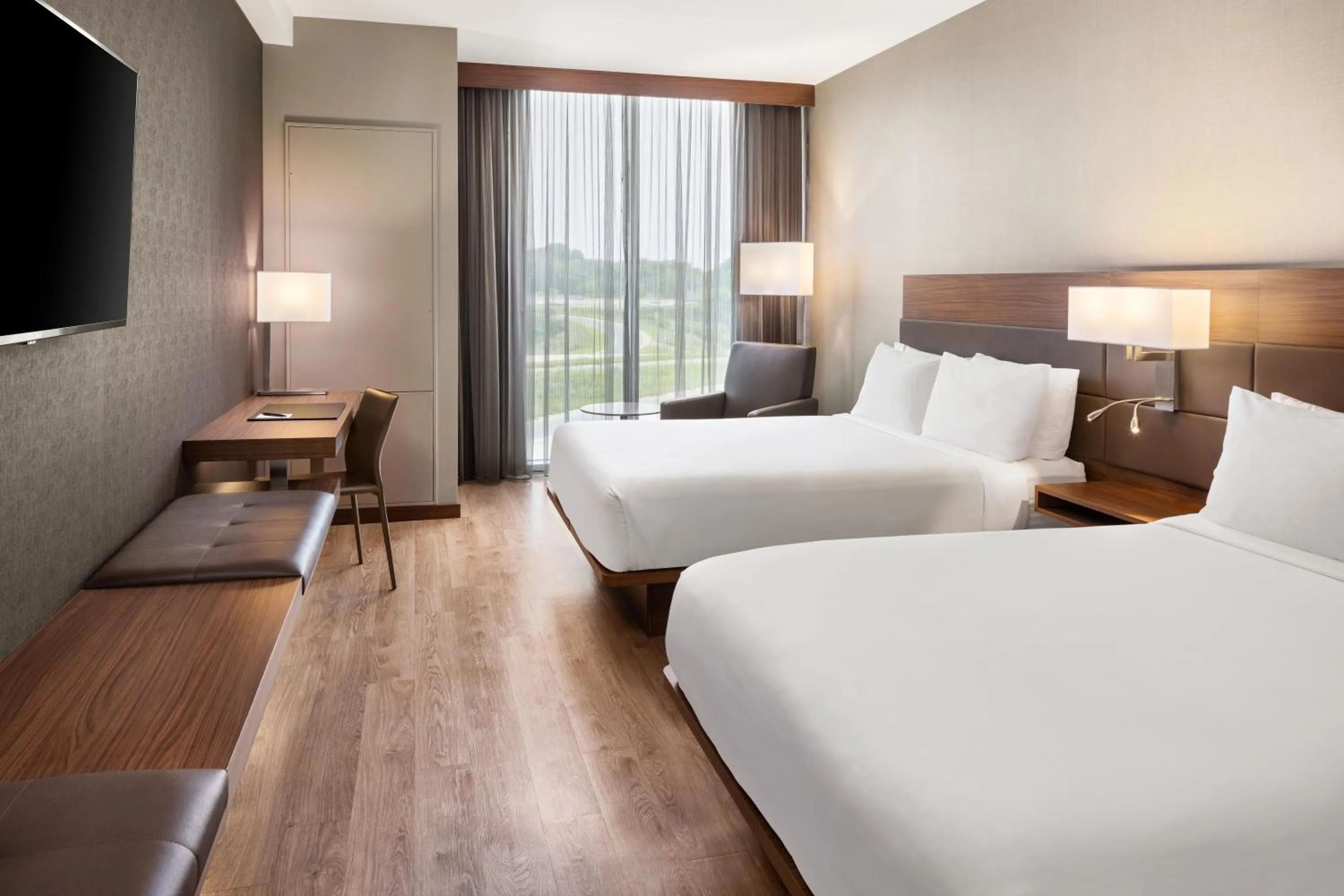 Photo of the whole room, Bed in AC Hotel by Marriott Minneapolis West End